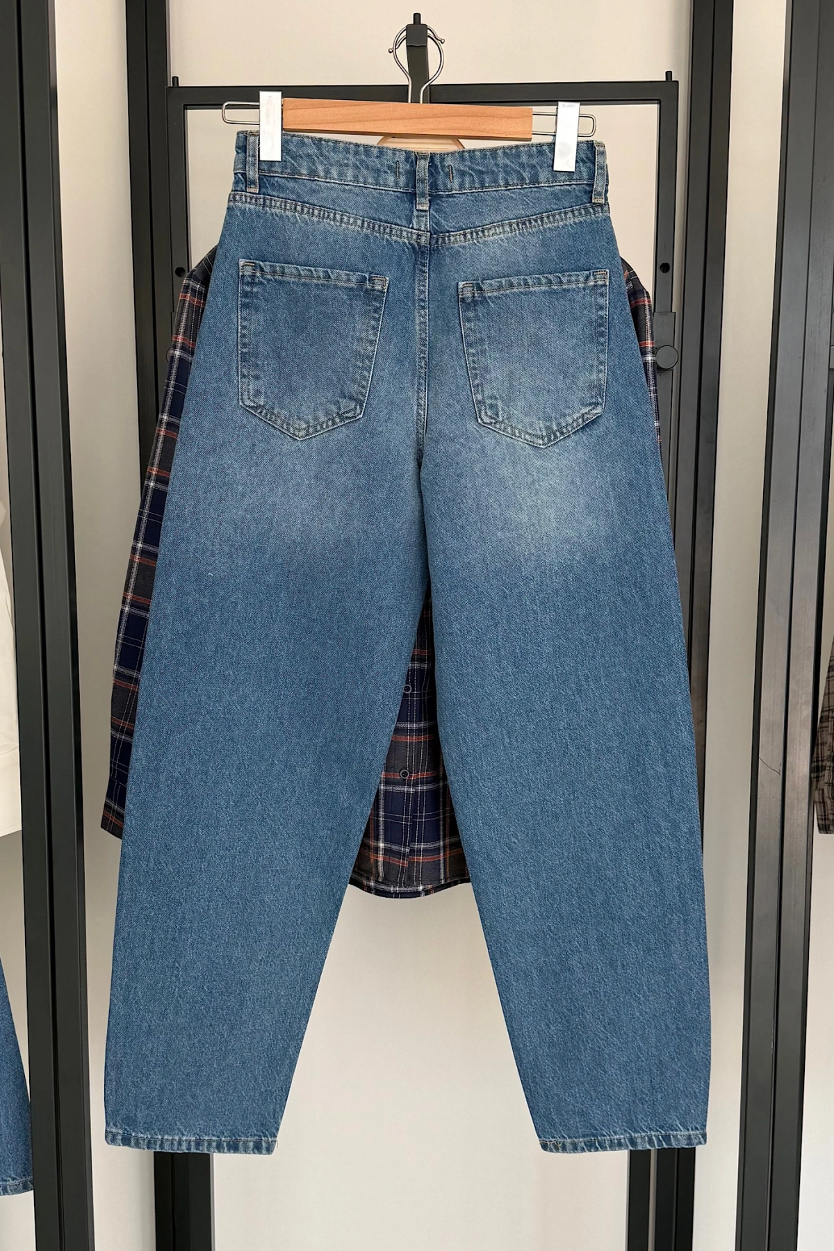 1010 Barrel Jean Mavi