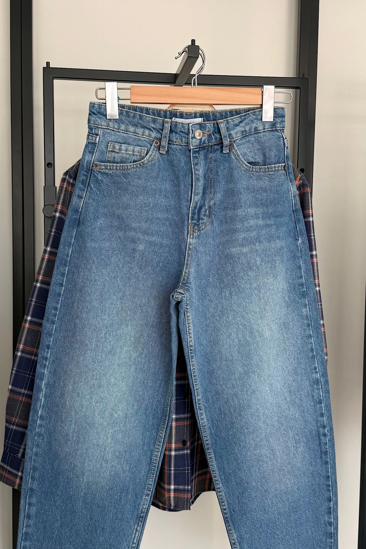 1010 Barrel Jean Mavi
