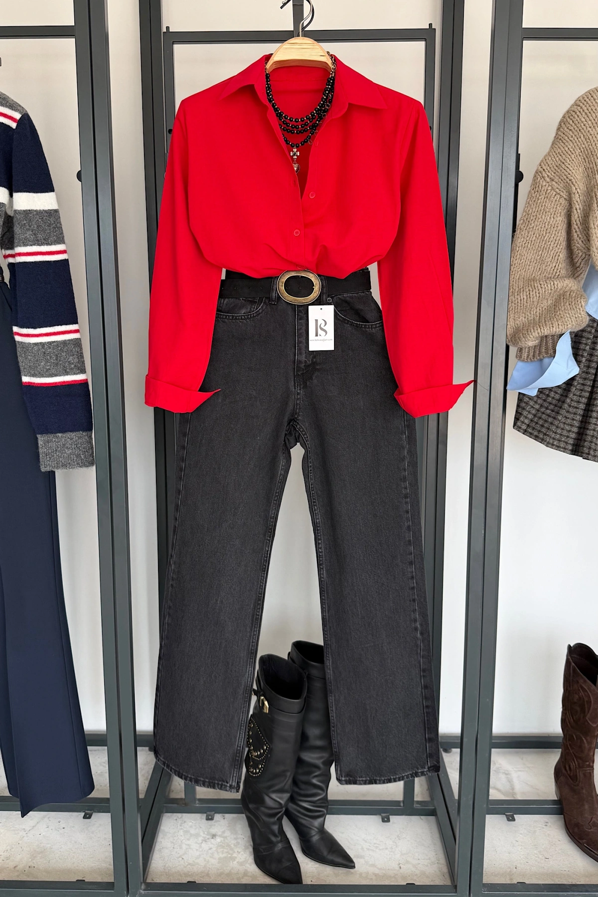 1011 Regular Straight Jean Antrasit