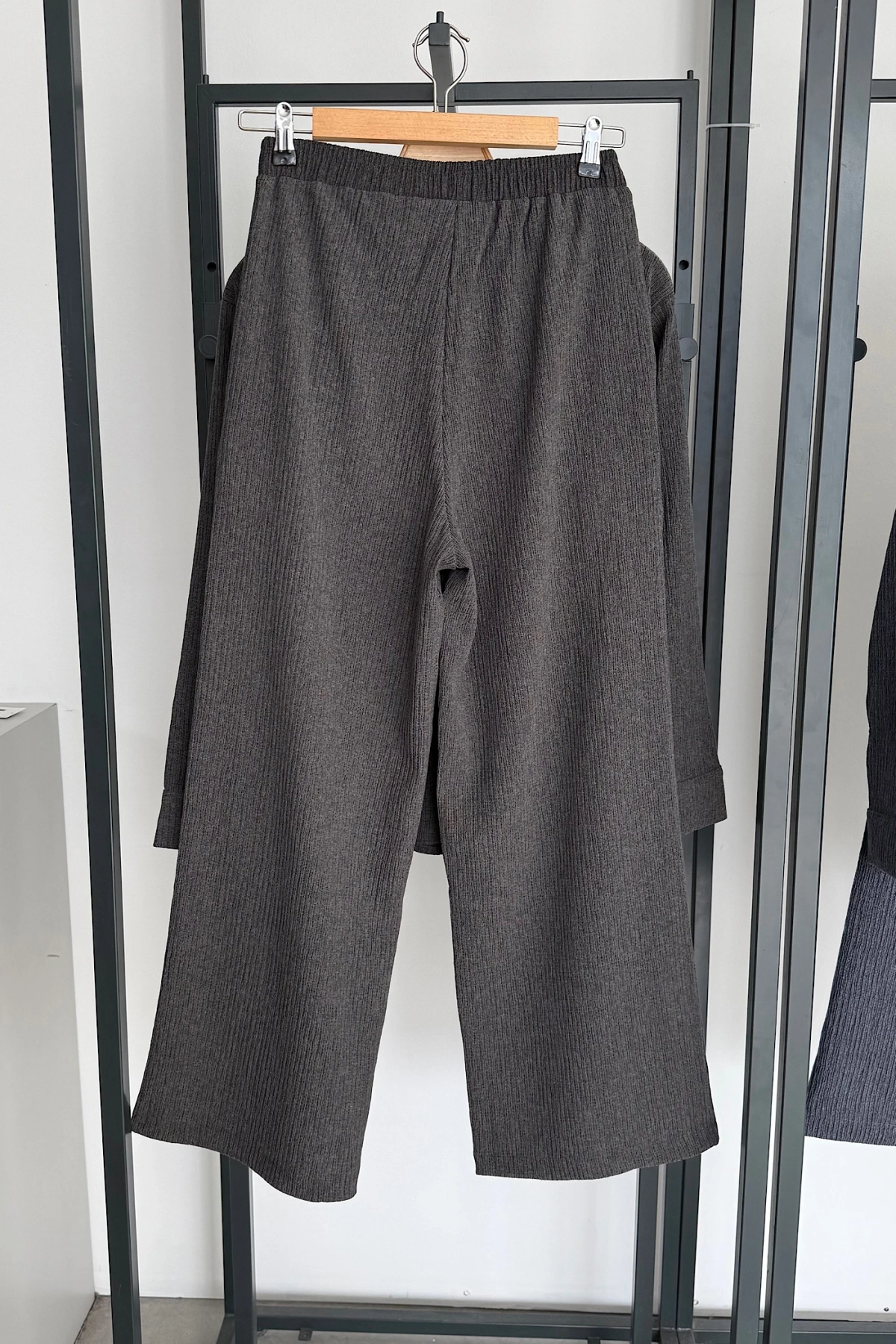 Gömlek Pantolon Takım Antrasit