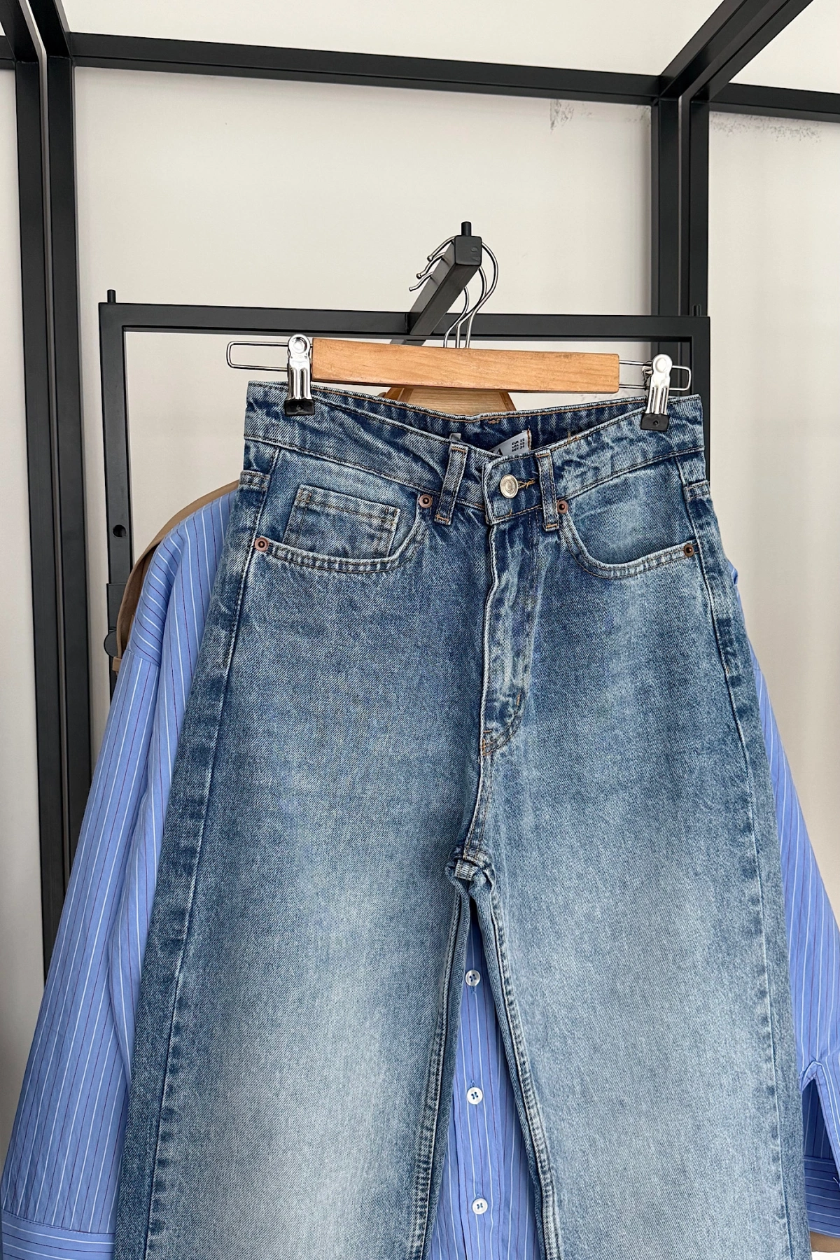 Bs Straight Fit Jean Açık Mavi