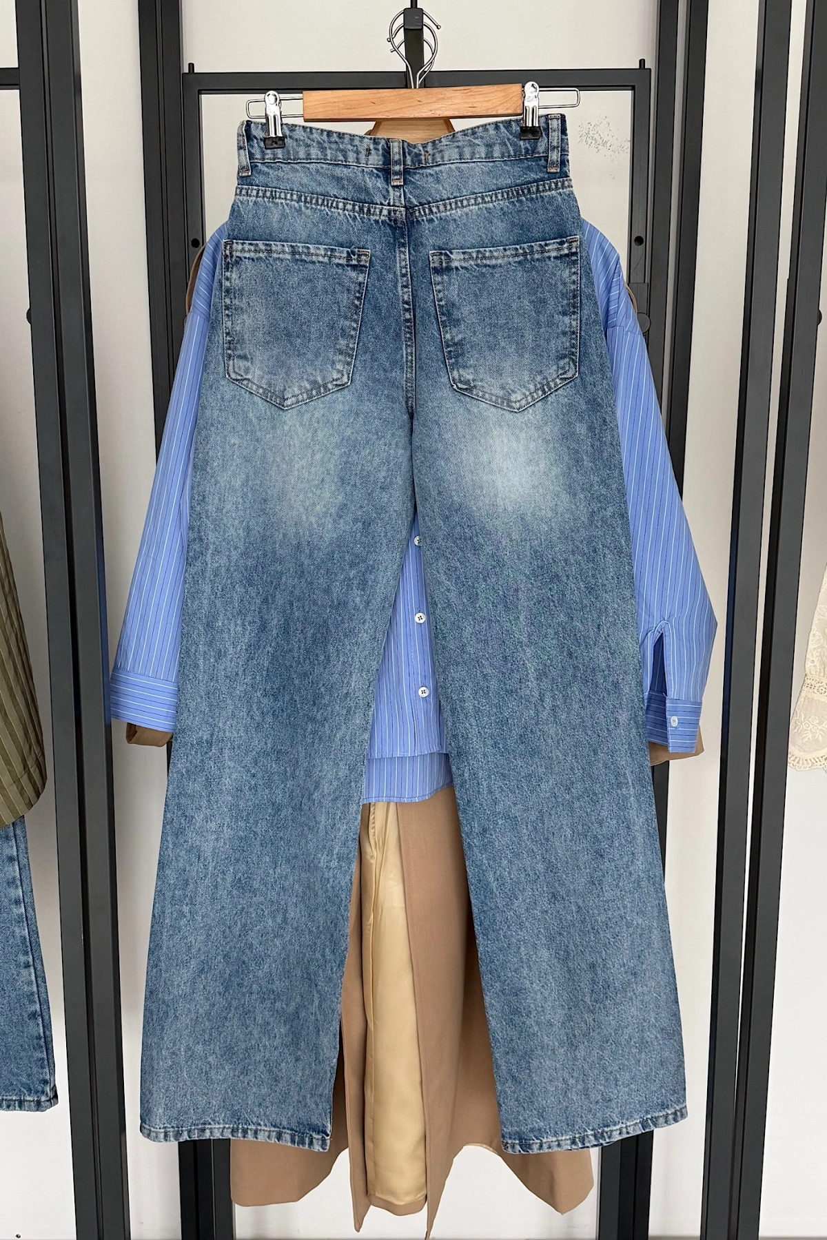 Bs Straight Fit Jean Açık Mavi