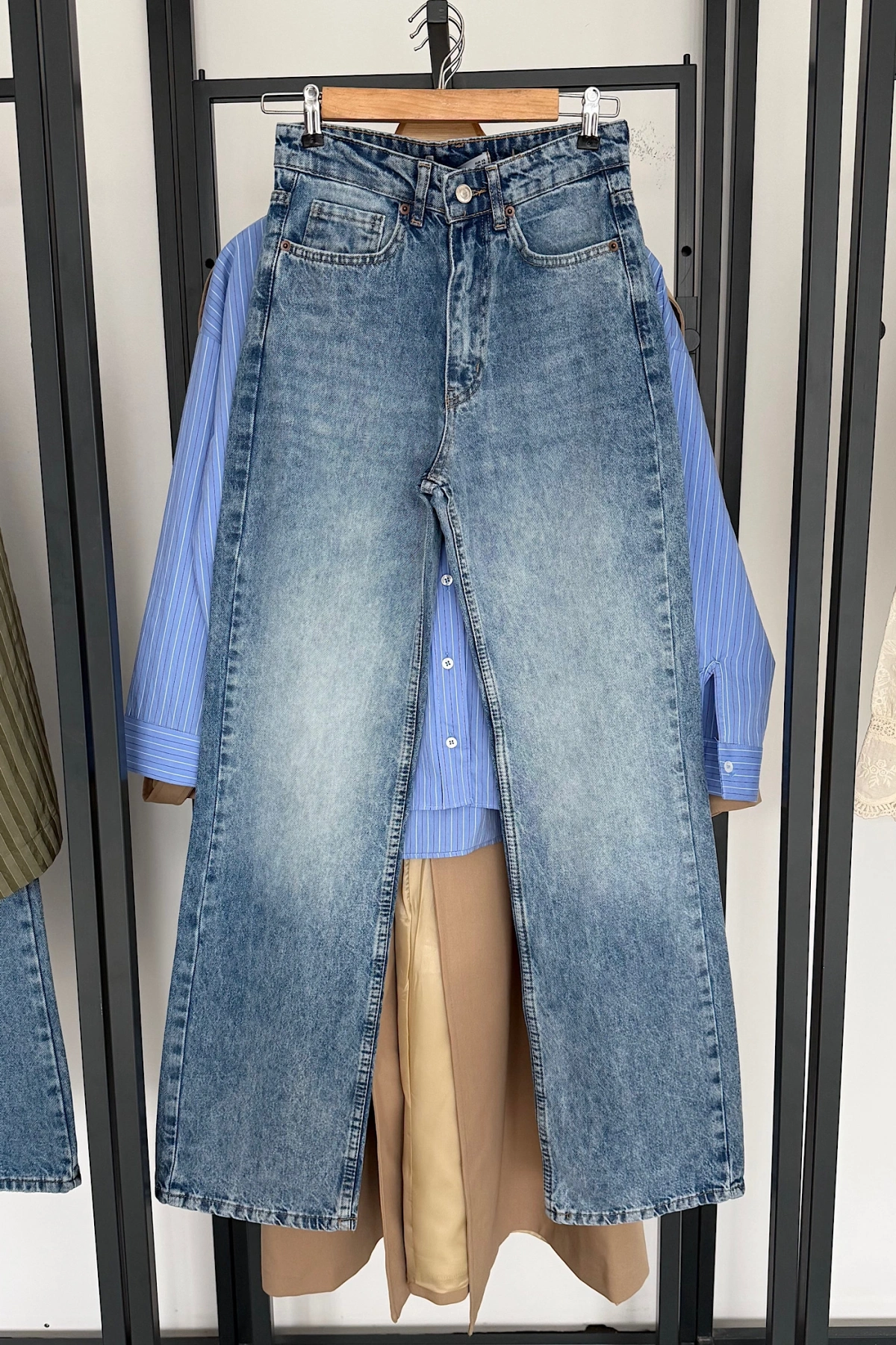 Bs Straight Fit Jean Açık Mavi