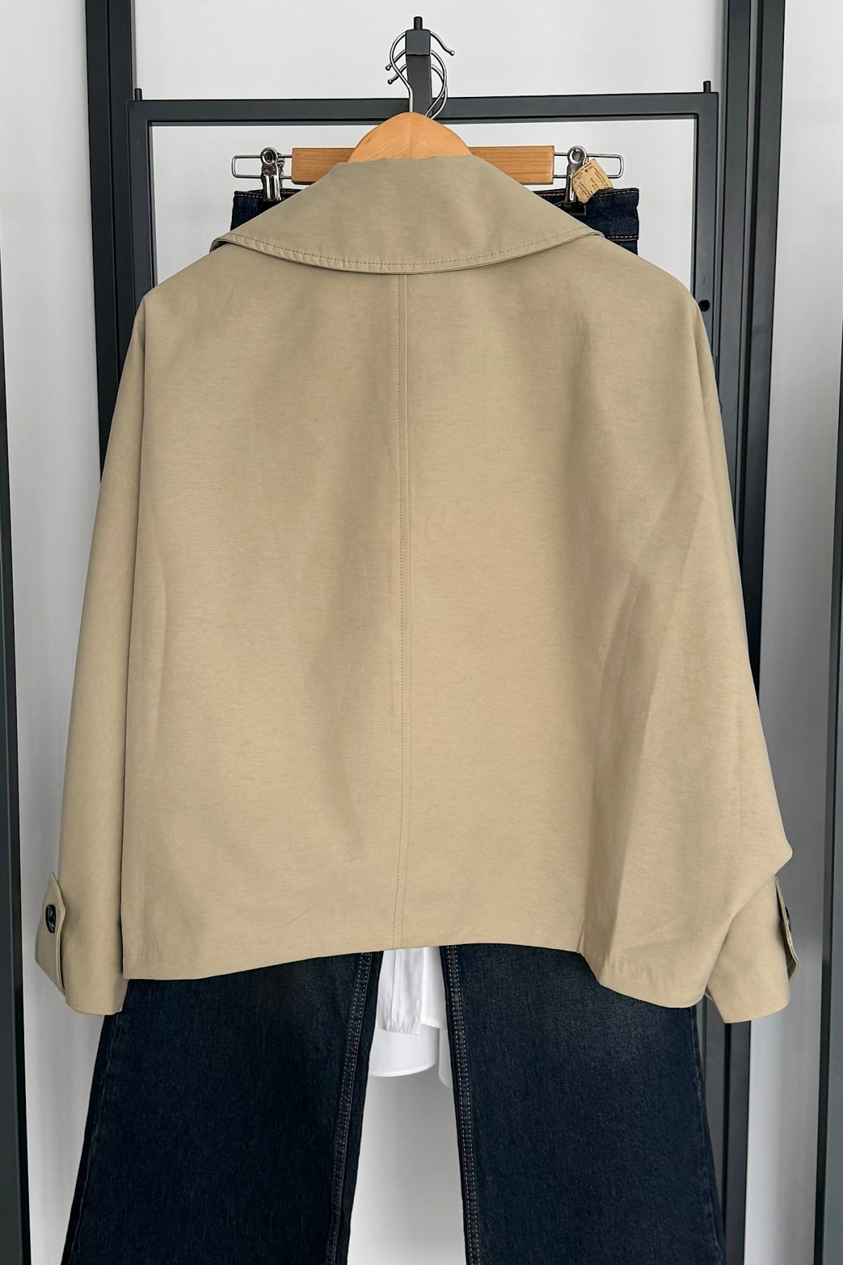 Yarasa Kol Crop Trenç Yeşil