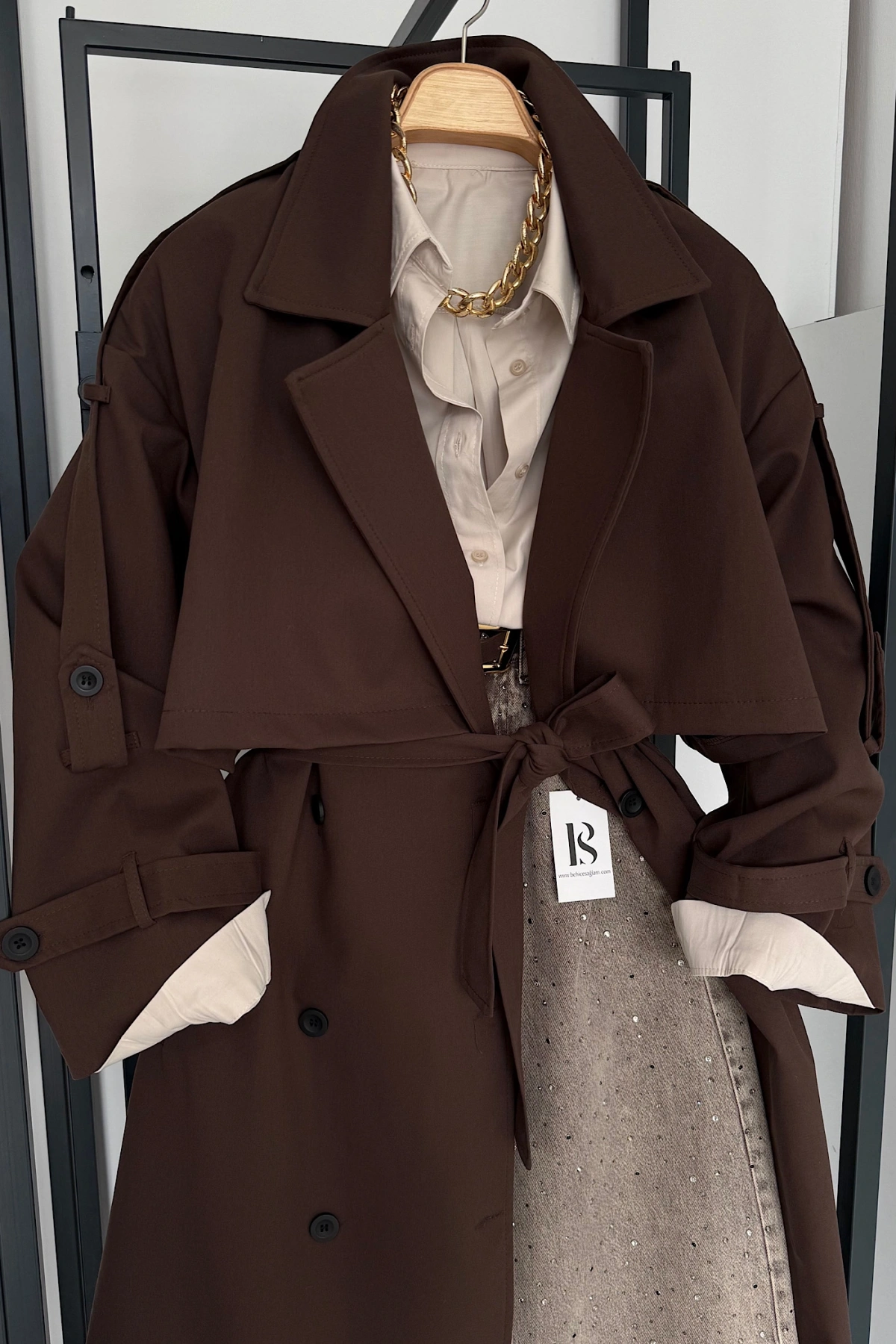 Bs Poliviskon Trenç Kahverengi