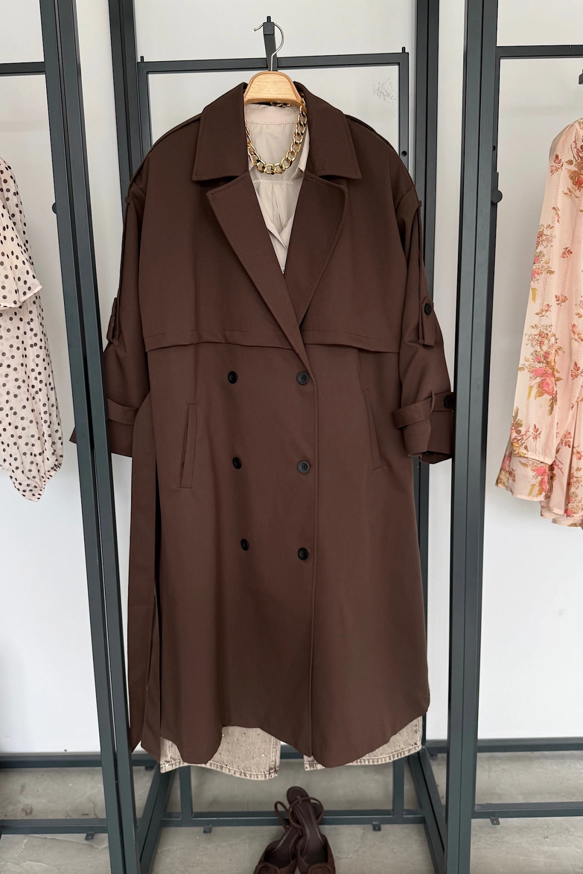 Bs Poliviskon Trenç Kahverengi