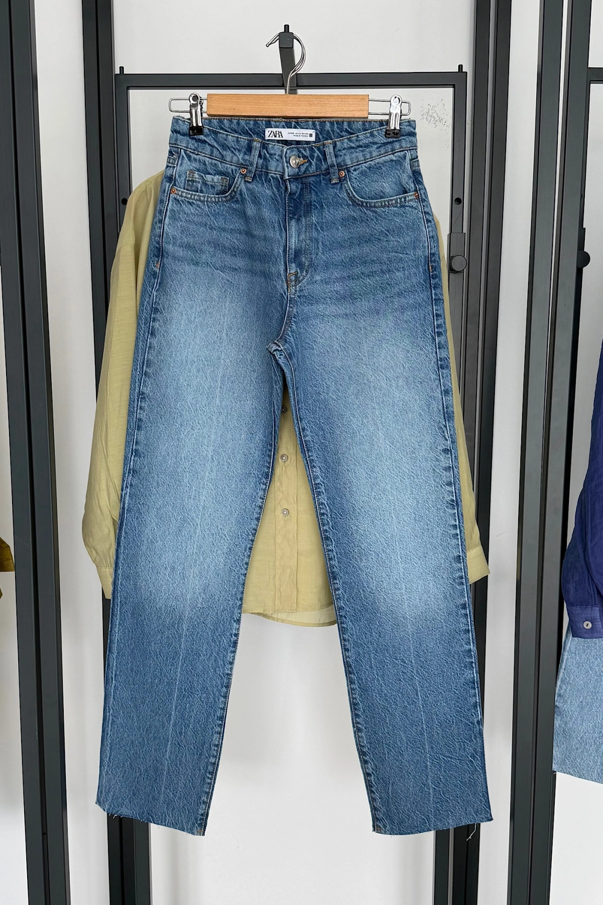 Bs 1976 Kesik Paça Jean Mavi