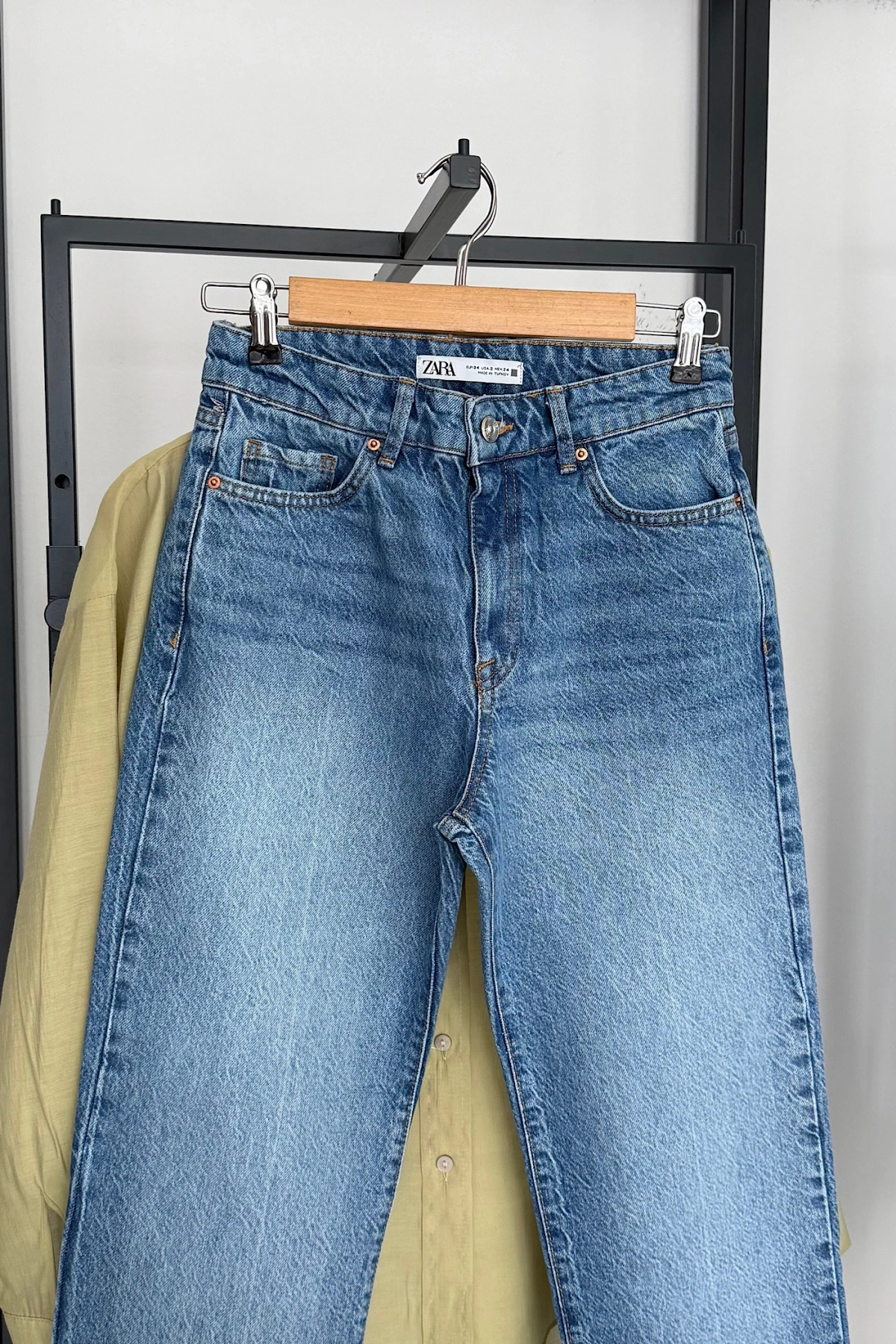 Bs 1976 Kesik Paça Jean Mavi