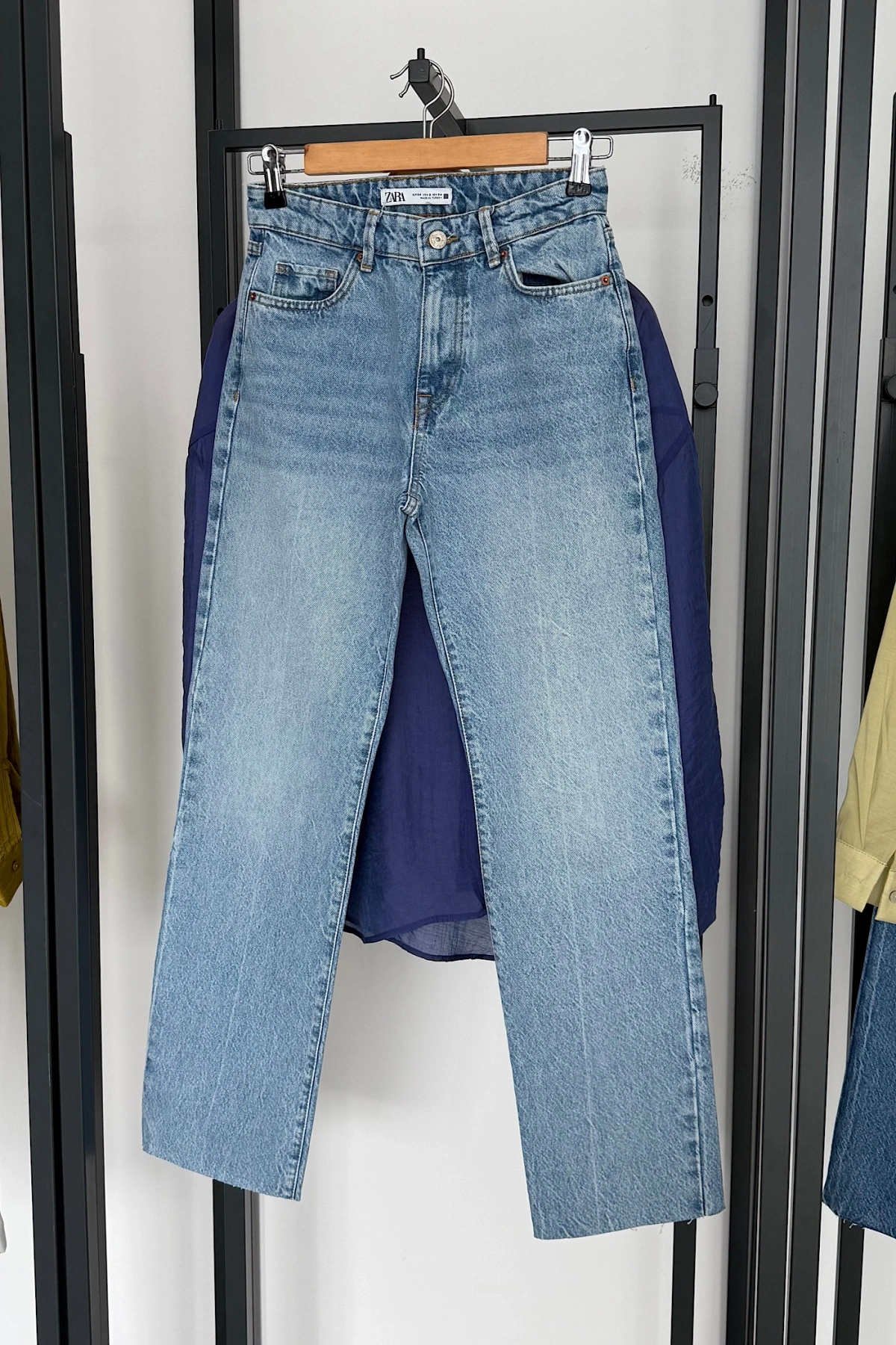 Bs 1976 Kesik Paça Jean Açık Mavi