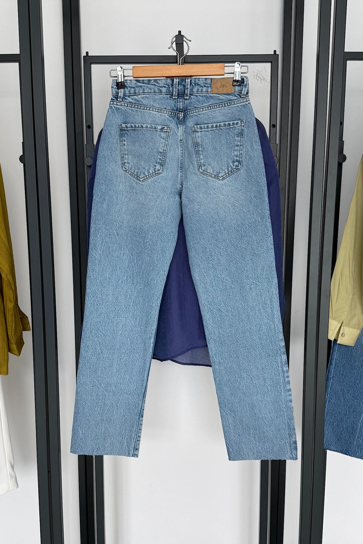 Bs 1976 Kesik Paça Jean Açık Mavi