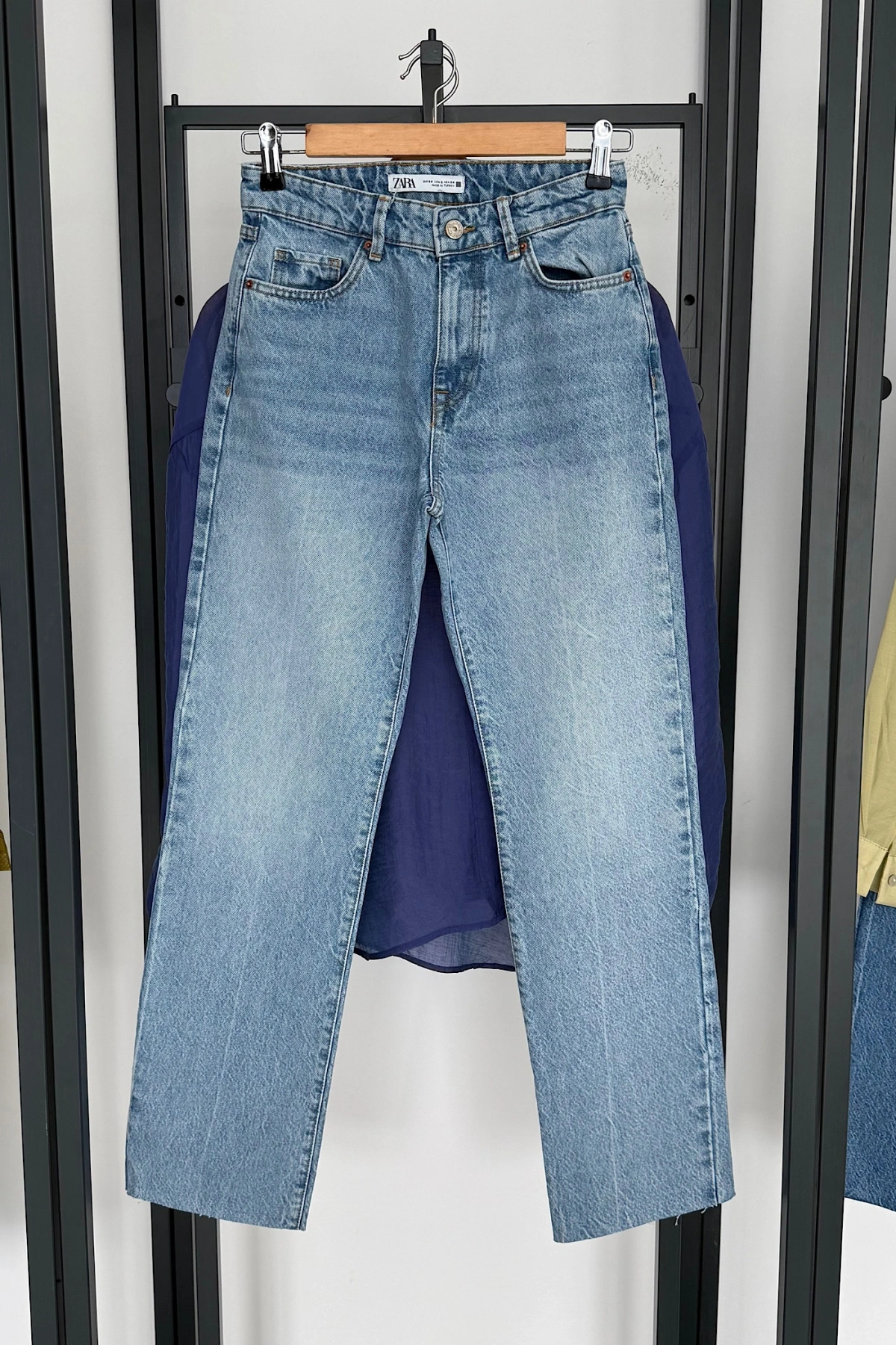 Bs 1976 Kesik Paça Jean Açık Mavi