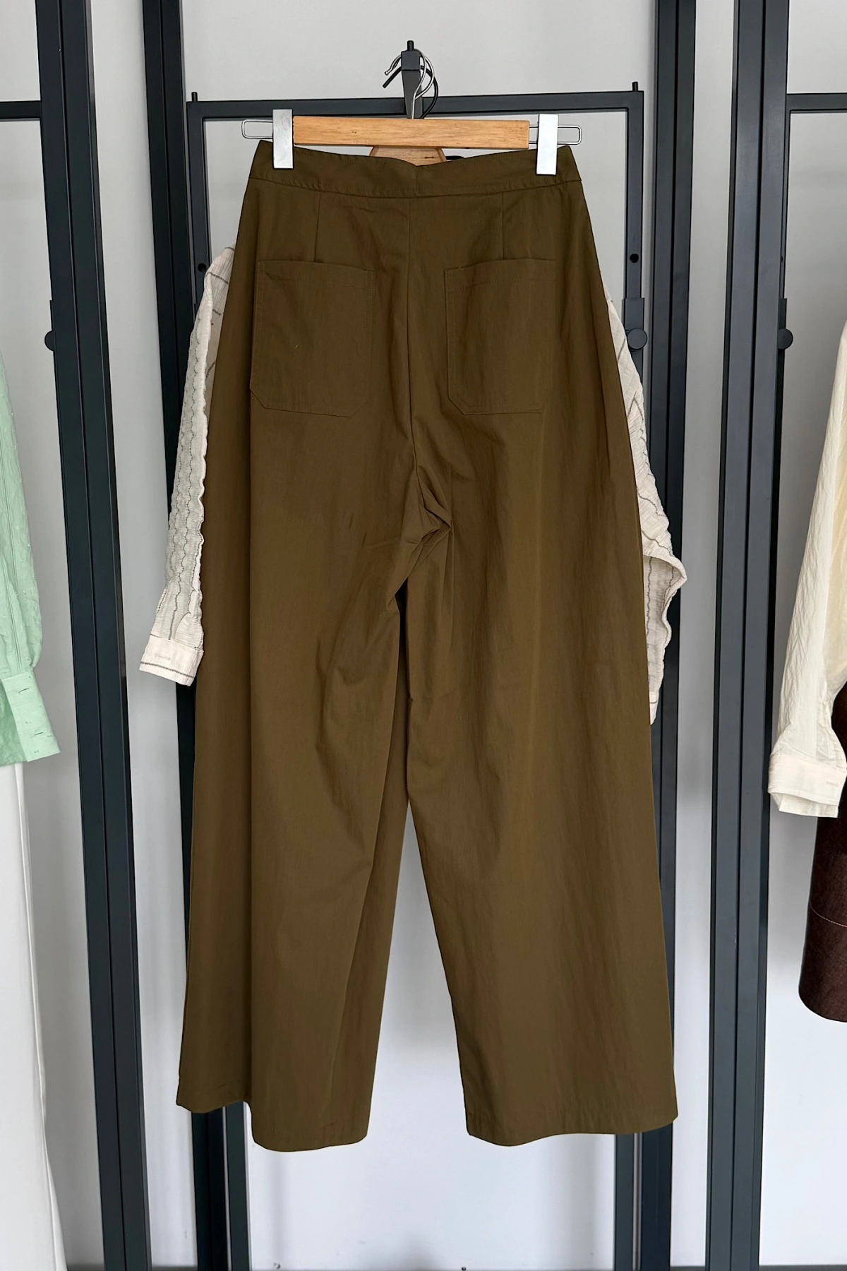 Kuşaklı Pantolon Olive