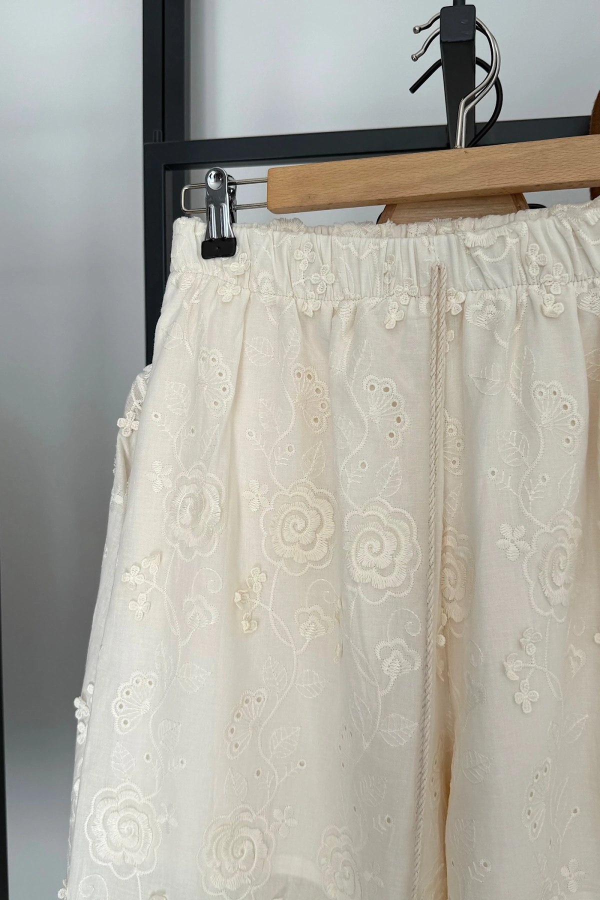 Bianca Nakışlı Takım İthal Premium Natural