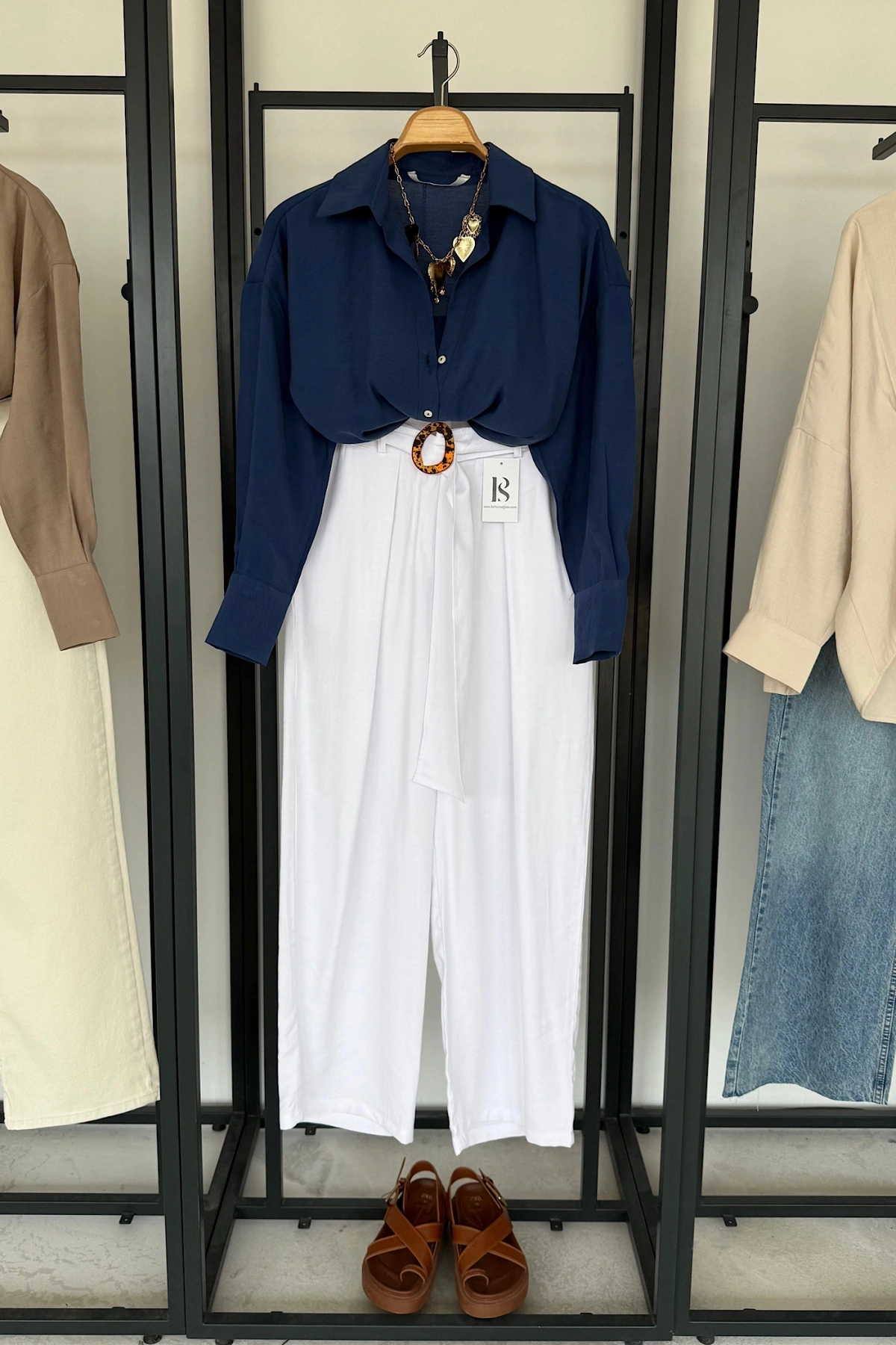 Modal Gömlek Lacivert