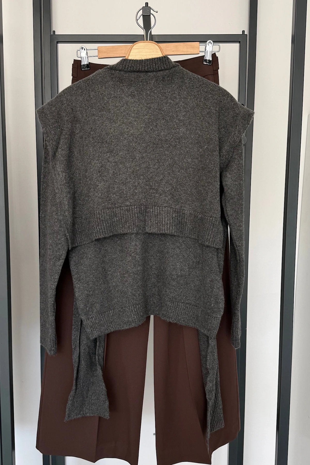 Bağlamalı Kazak Antrasit