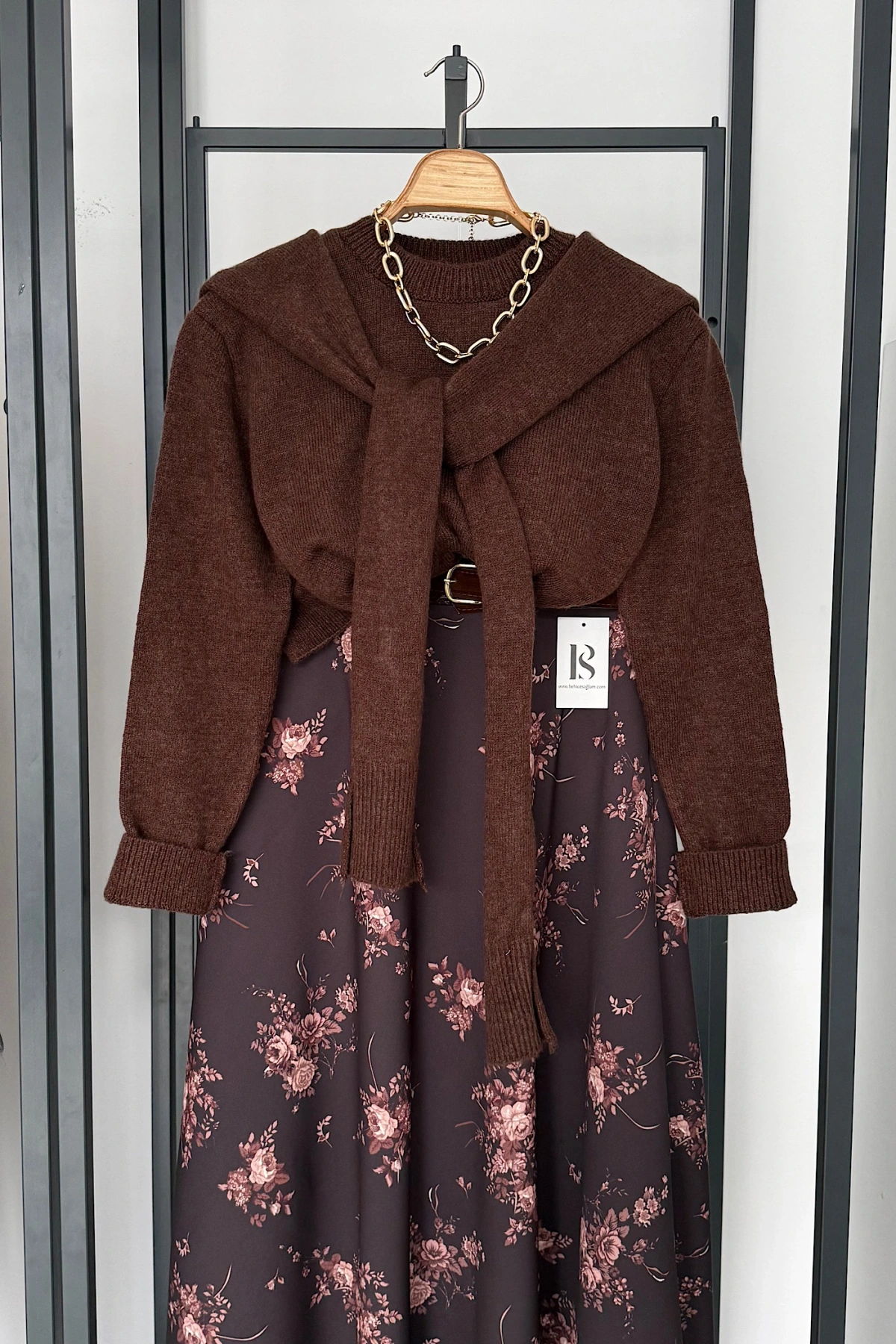 Bağlamalı Kazak Koyu Tarçın