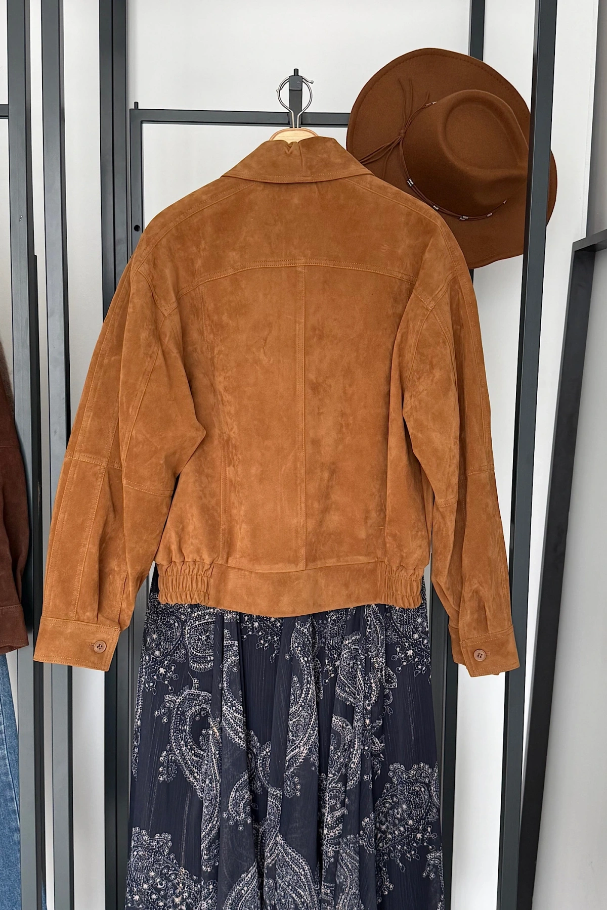 Bandera Unisex Bomber Ceket Camel