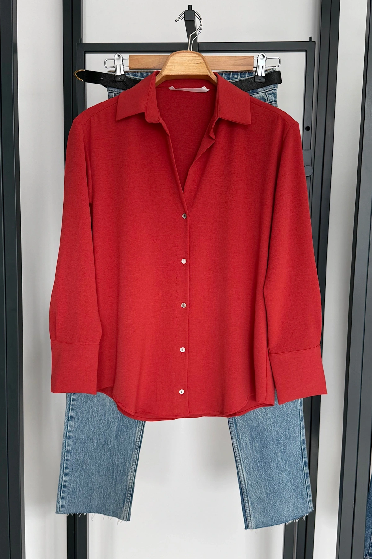 Basic Dokulu Gömlek Kiremit