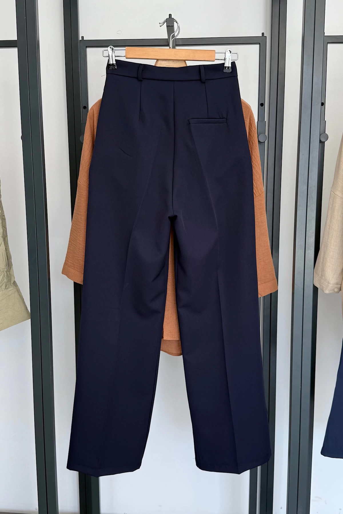 Bs Collection Palazzo Pantolon Lacivert