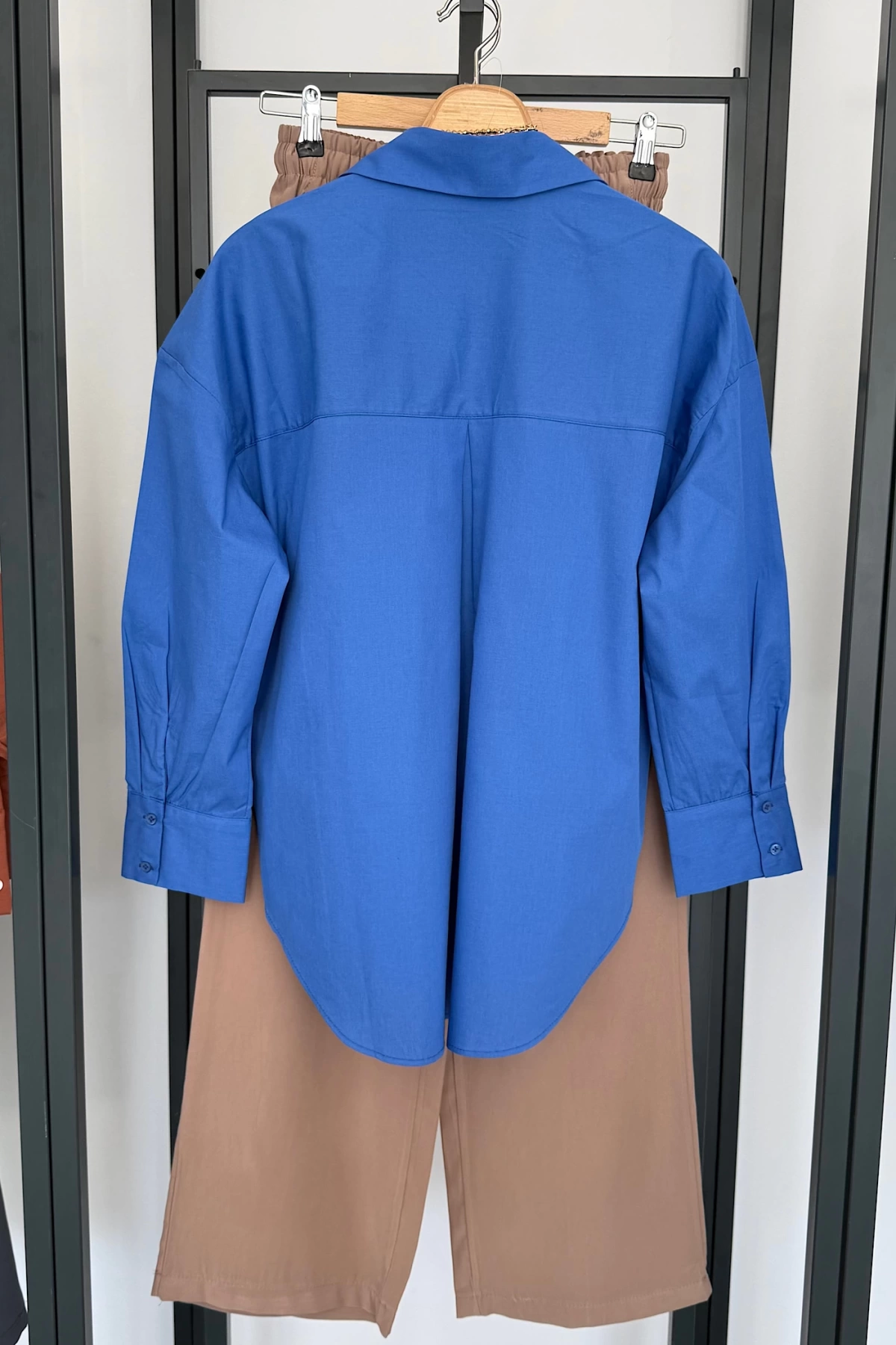 Bs Collection Pamuklu Gömlek İndigo