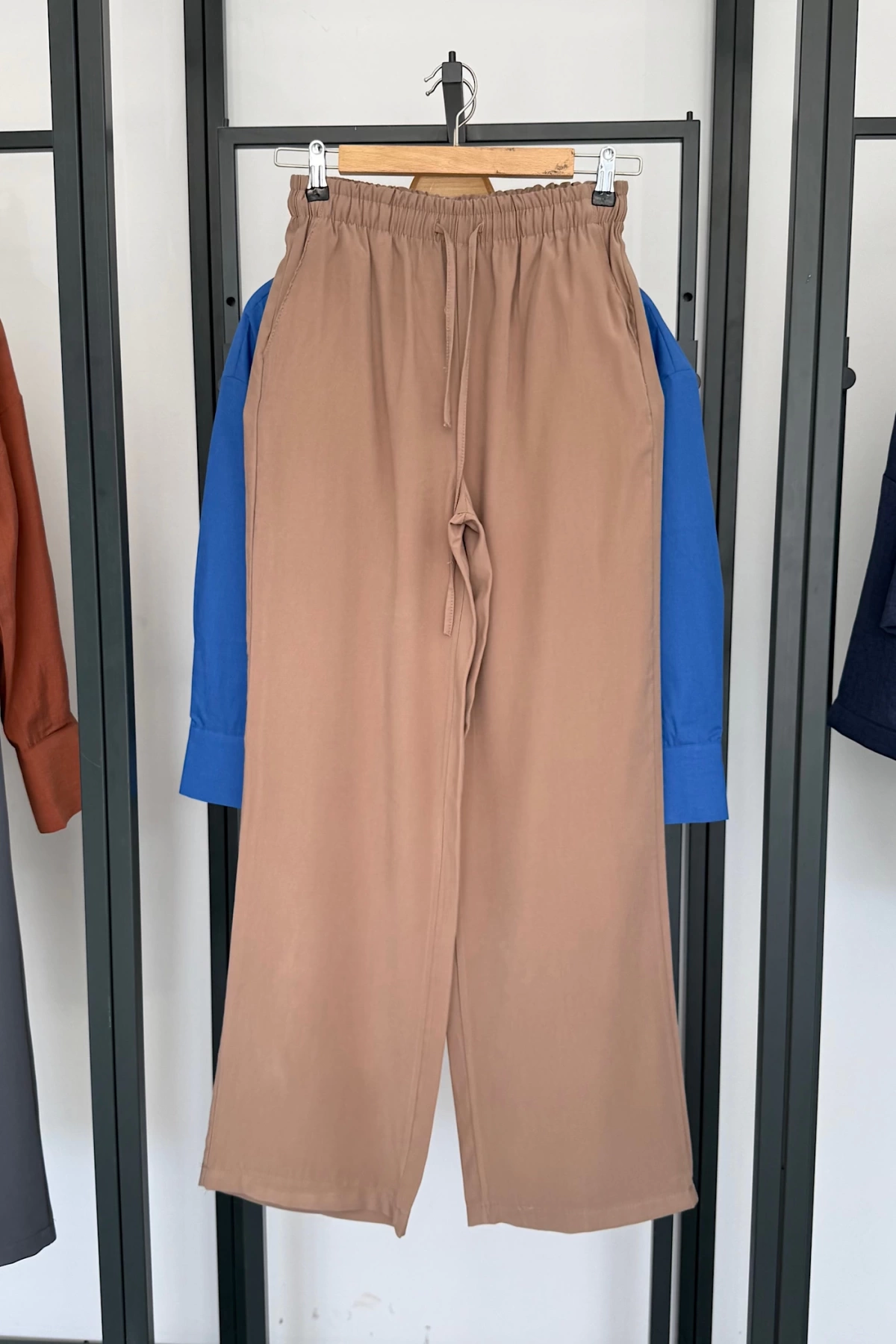 Bs Collection Tensel Pantolon Vizon