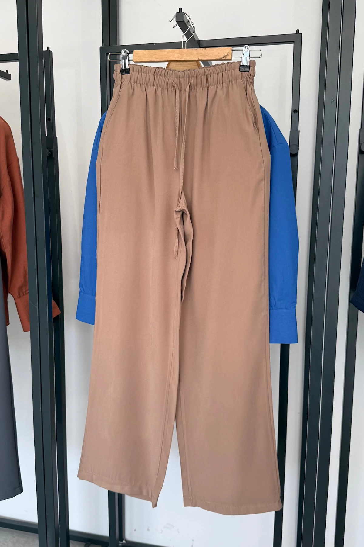 Bs Collection Tensel Pantolon Vizon