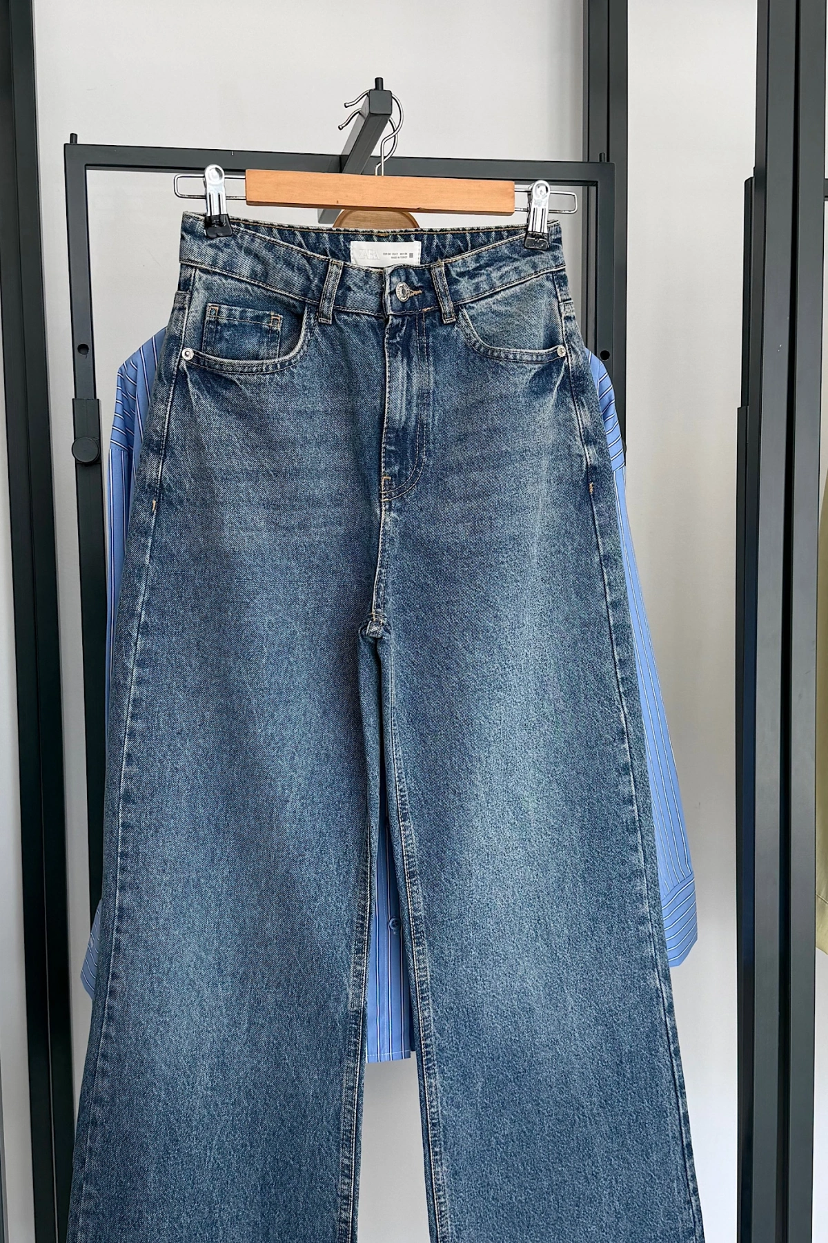 Bs Wide Leg Jean Tintli