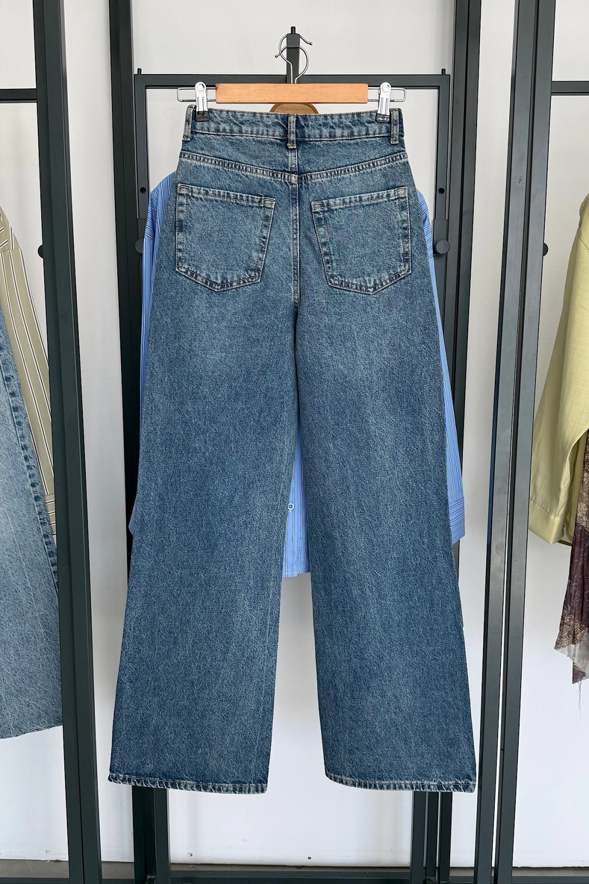 Bs Wide Leg Jean Tintli