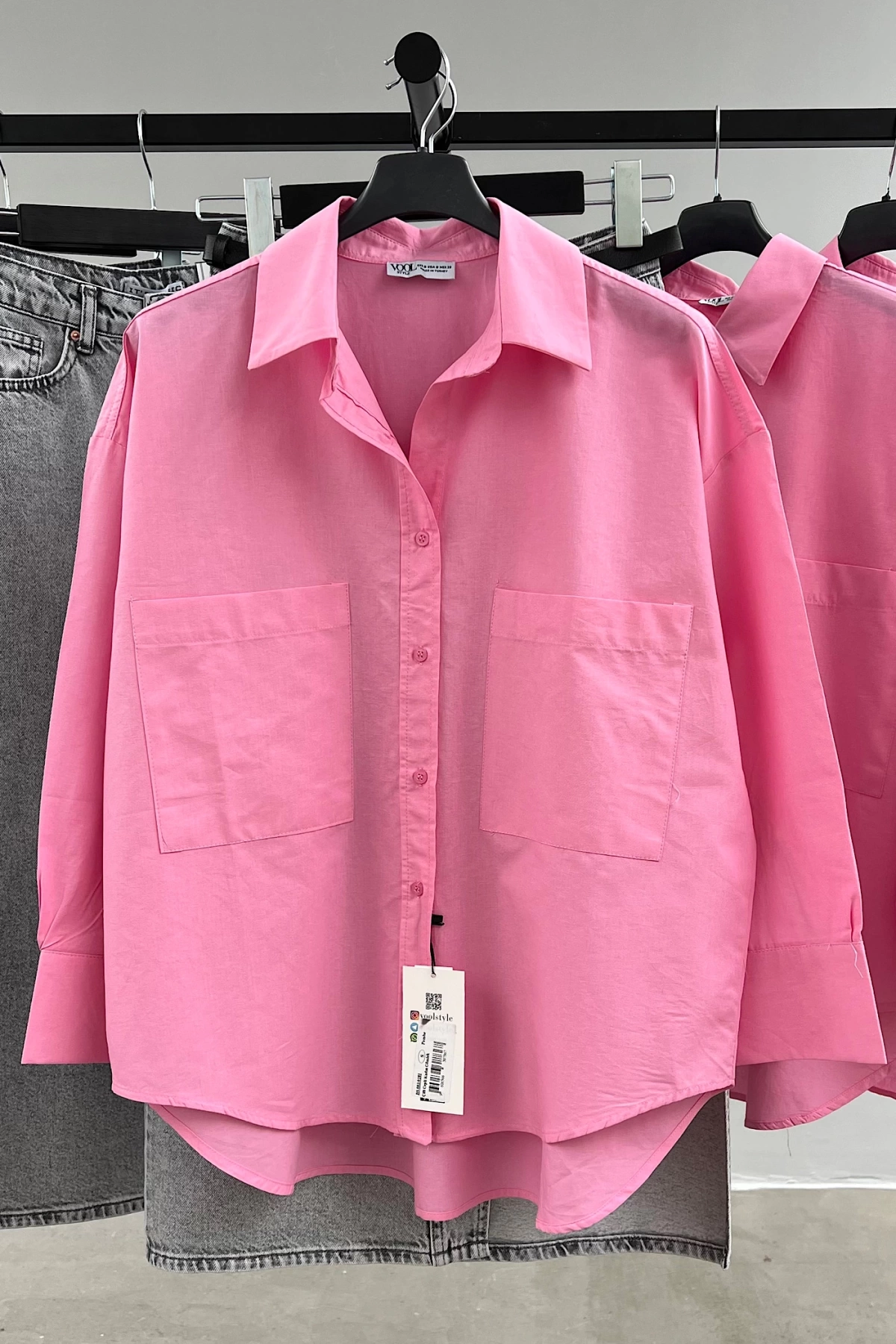 Double Pocket Womens Shirt