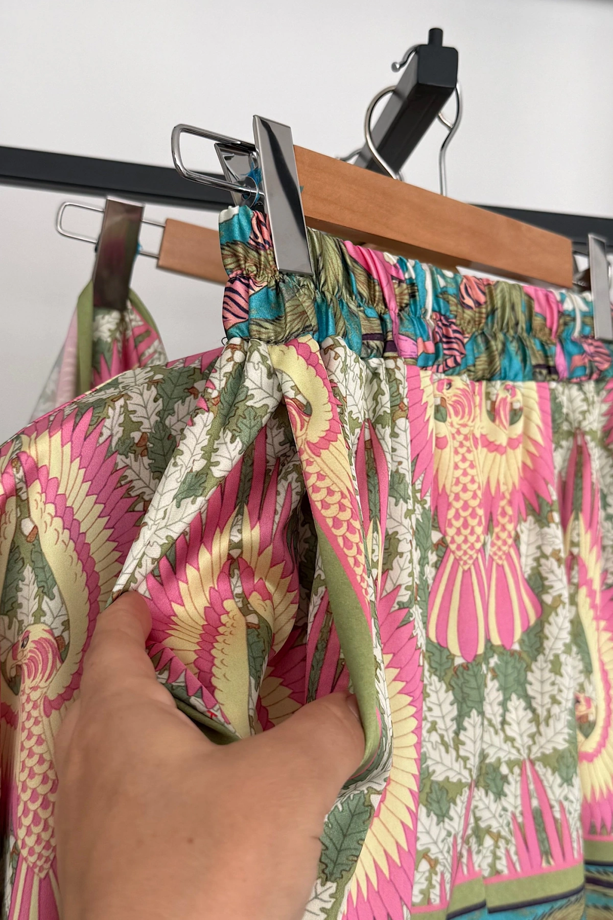 Etnik Desen Kimono Şortlu Takım