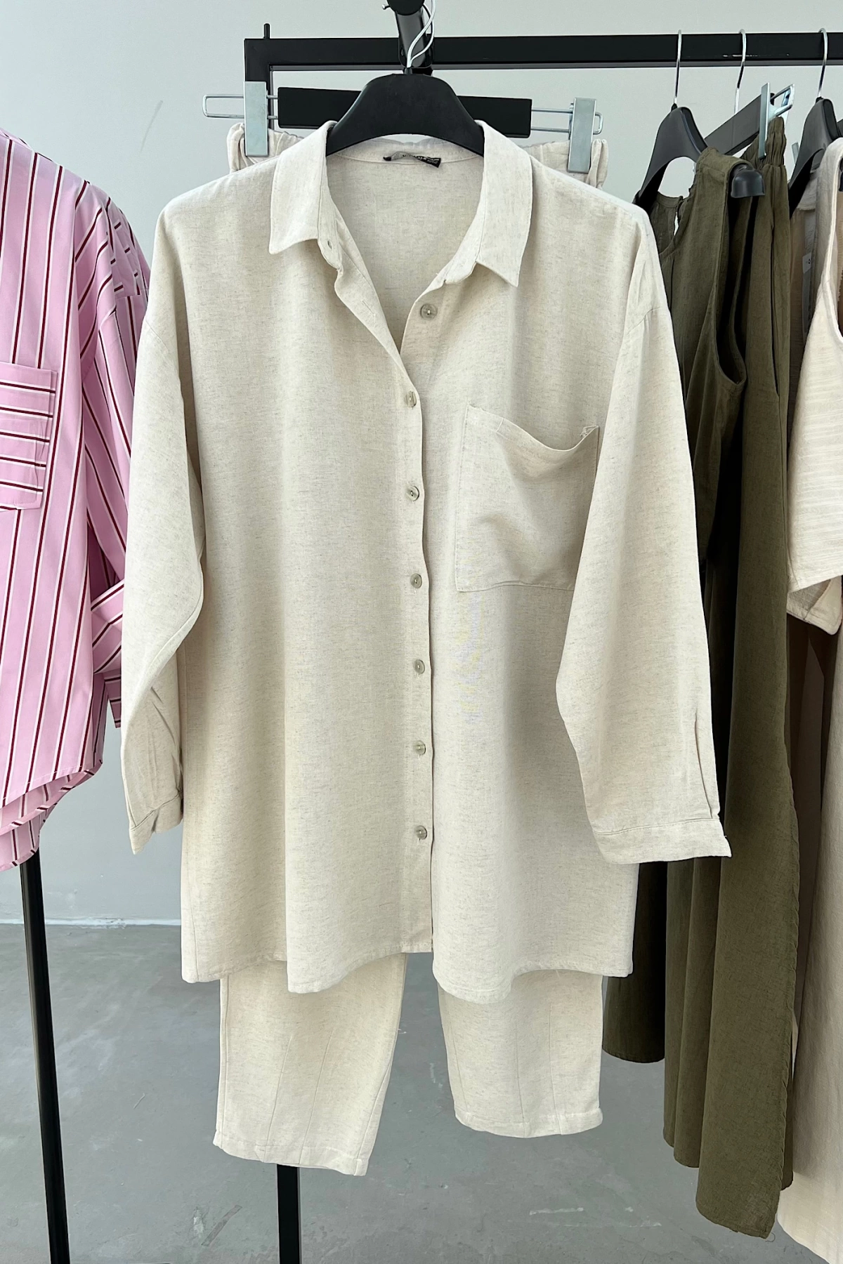 Shirt Linen Suit