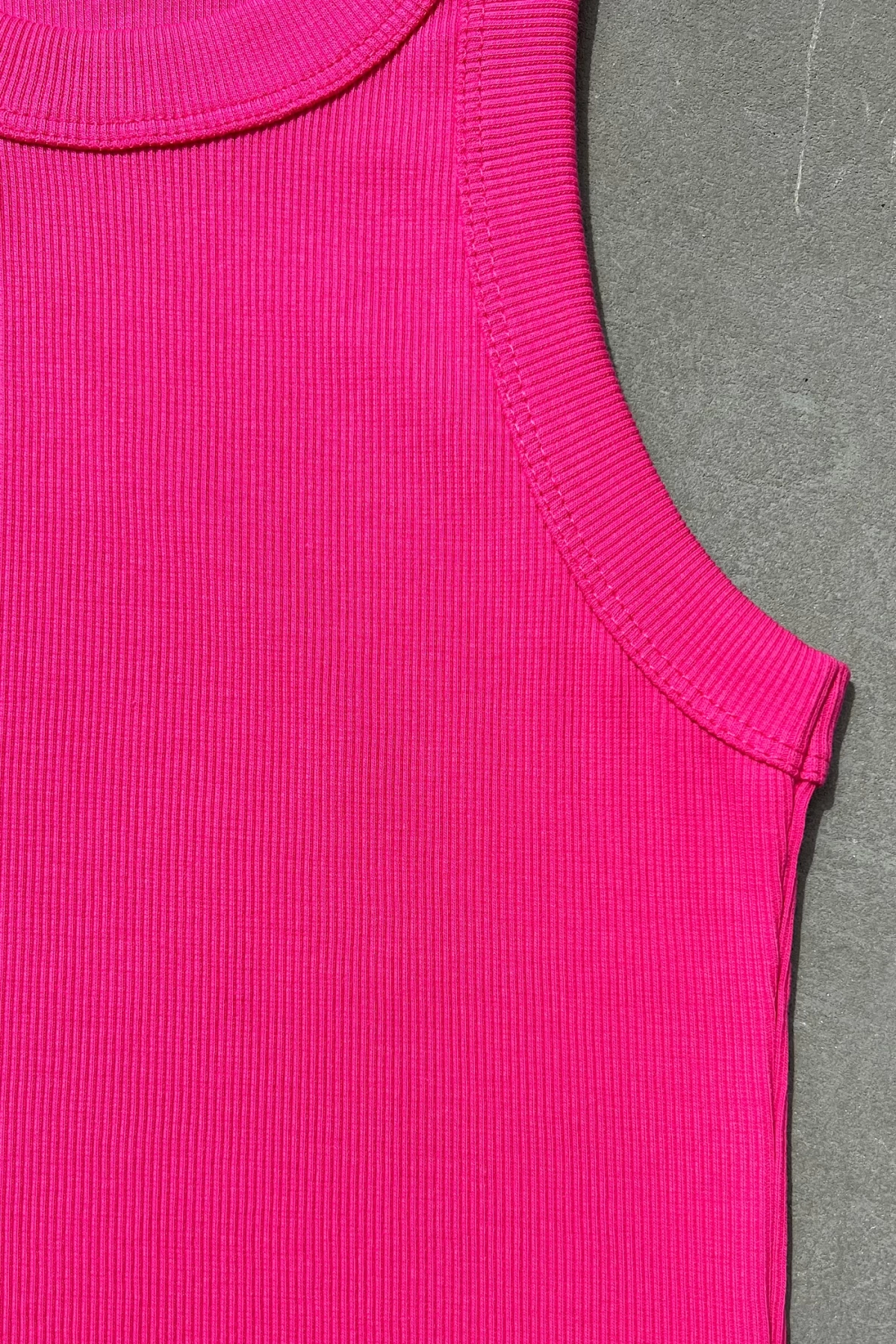 Halter Yaka Kaşkorse Atlet Pembe