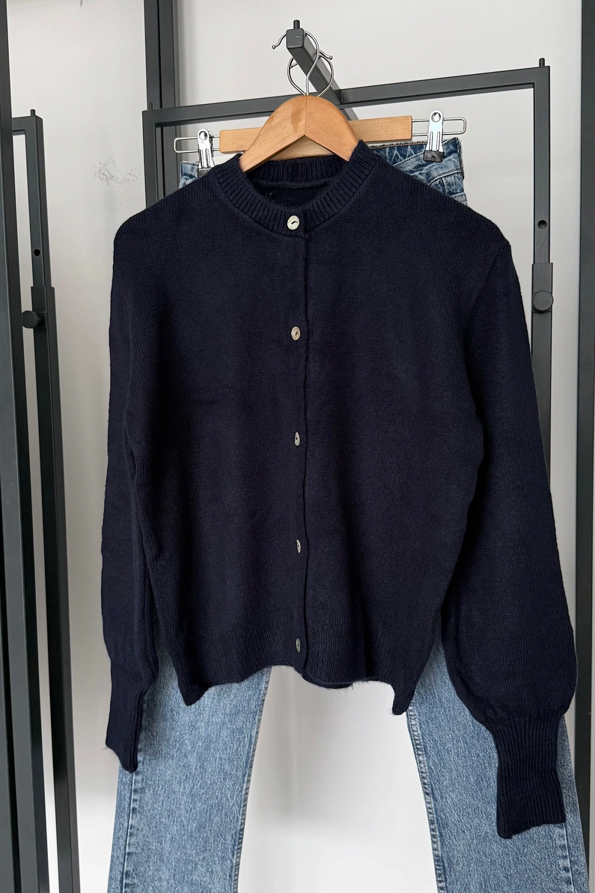 Hırka Atlet İkili Takım Lacivert