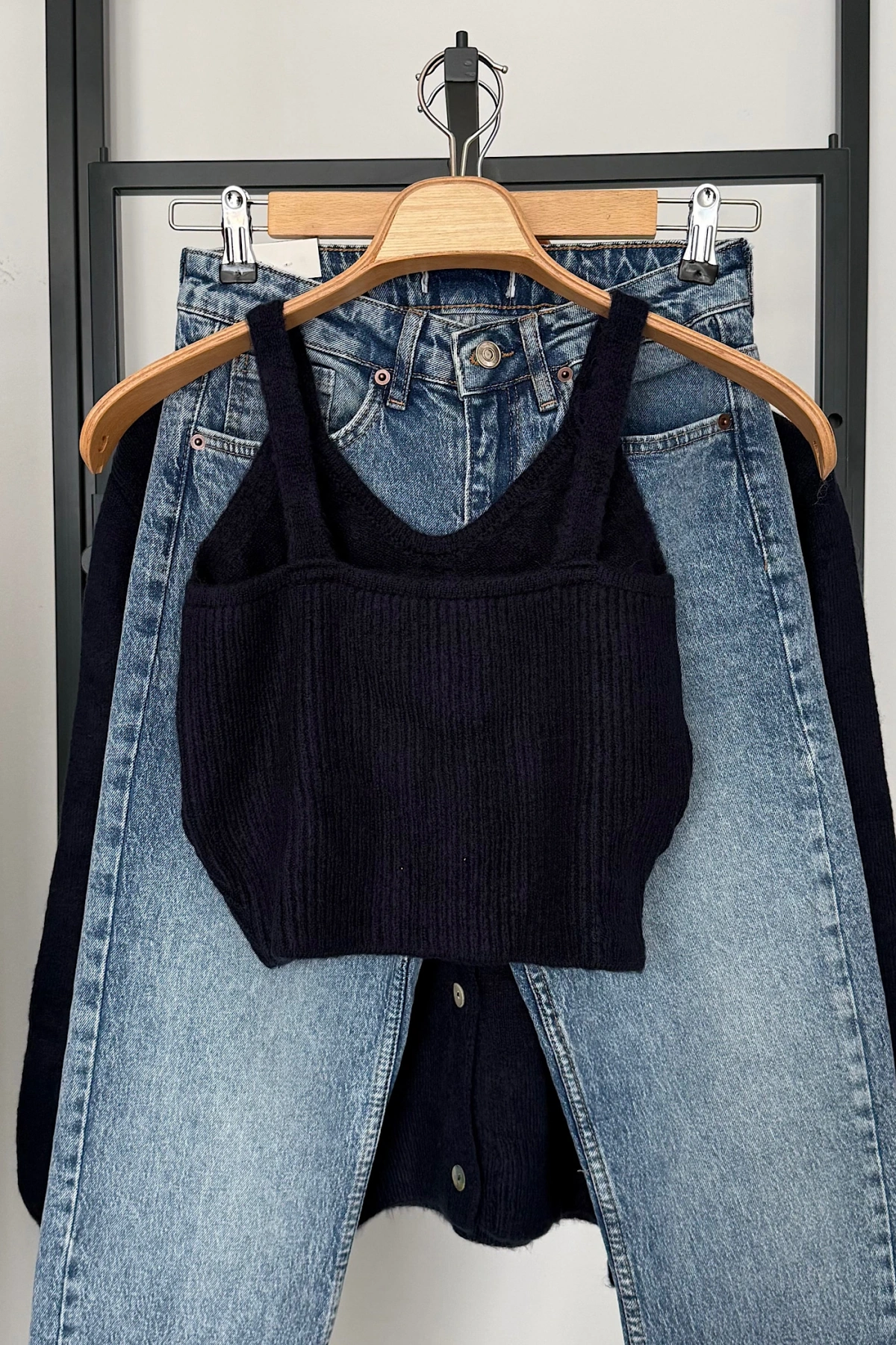 Hırka Atlet İkili Takım Lacivert