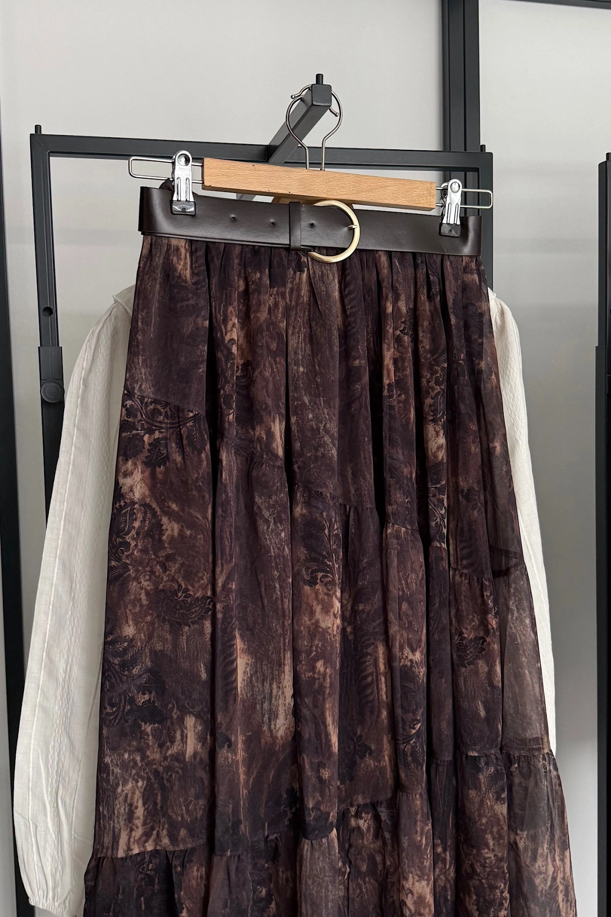 Kemer Detay Etek Kahverengi