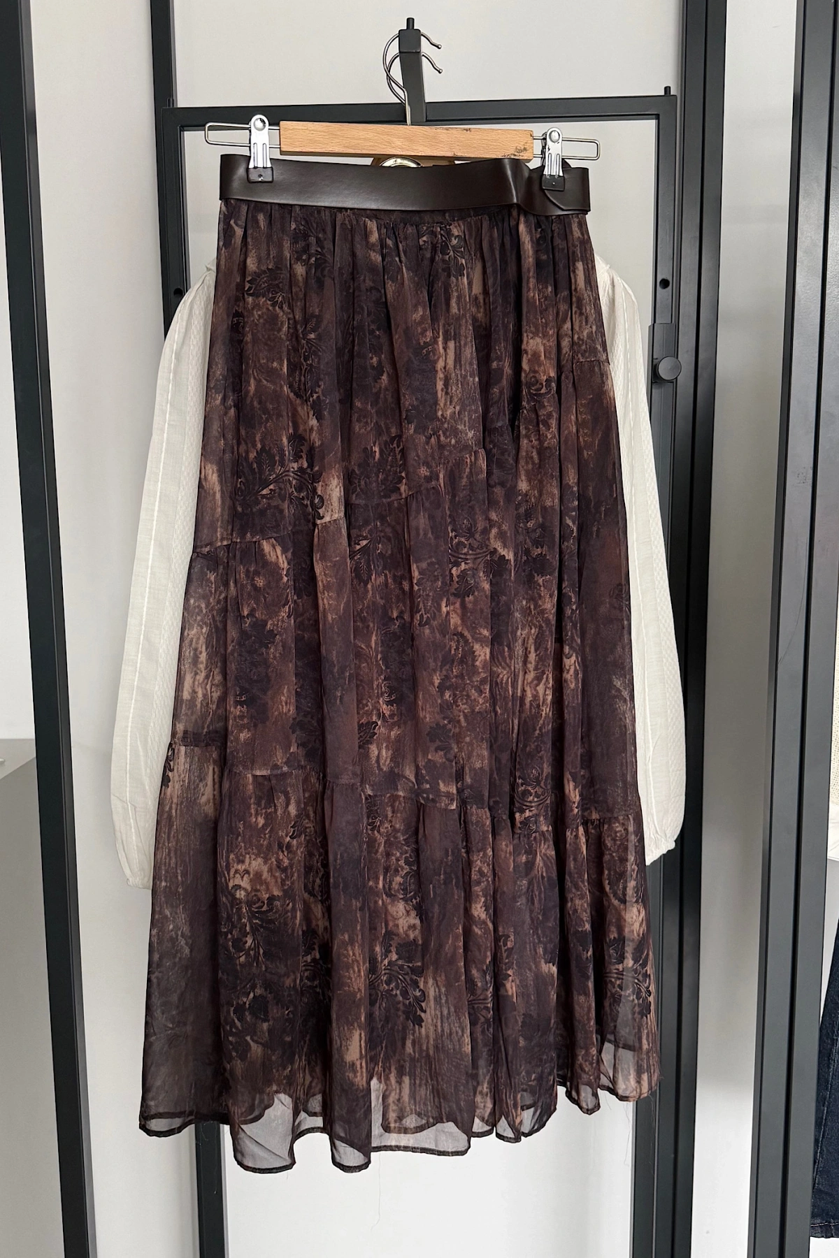 Kemer Detay Etek Kahverengi