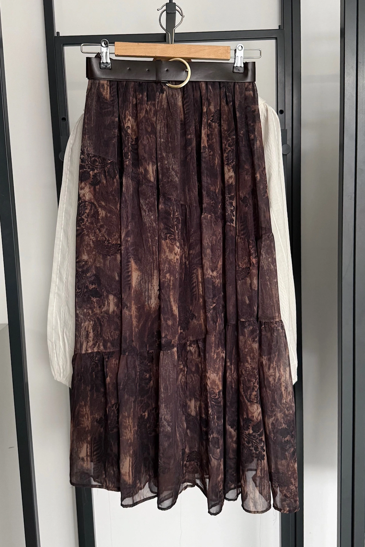 Kemer Detay Etek Kahverengi