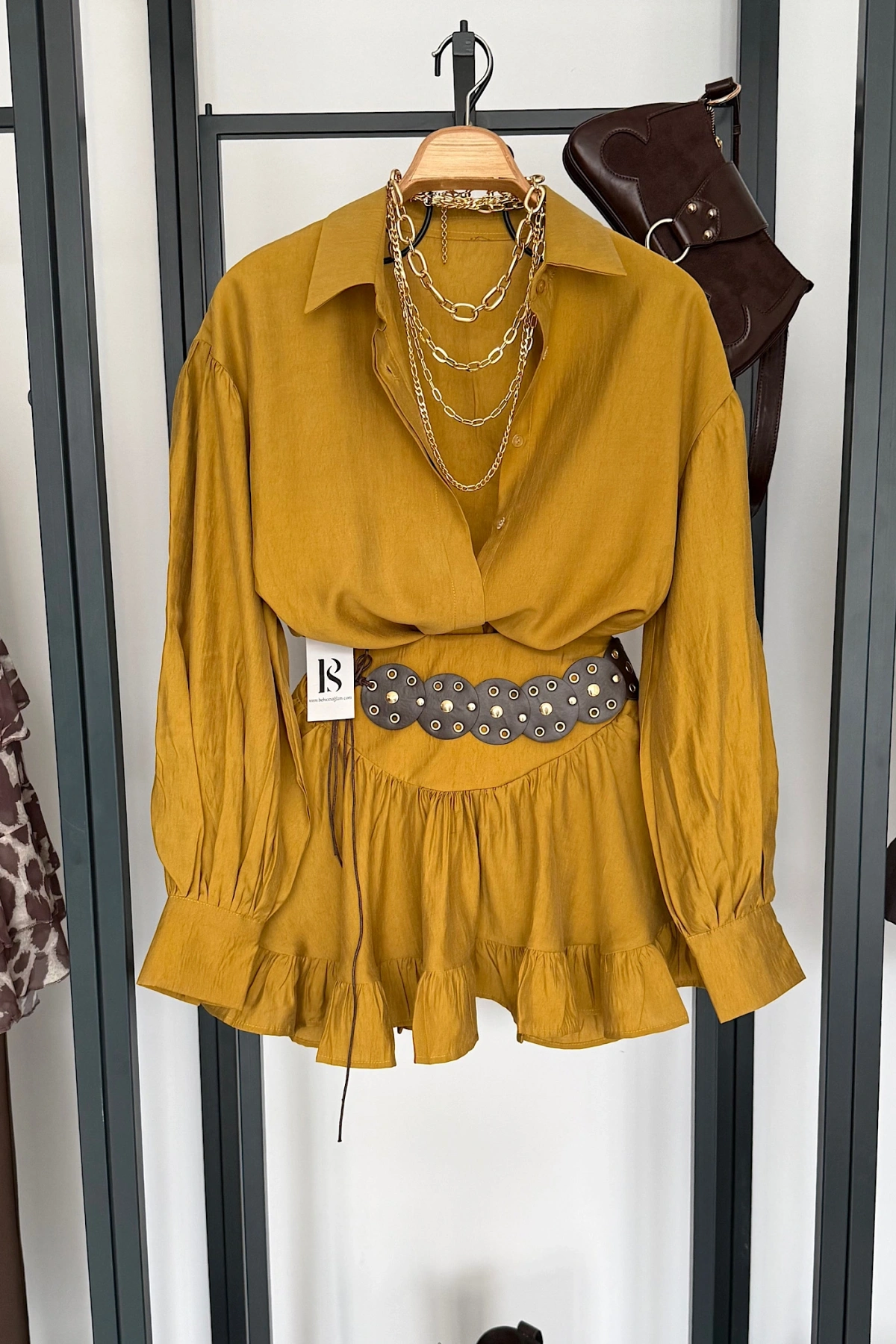 Korse Belli Etekli Takım Hardal