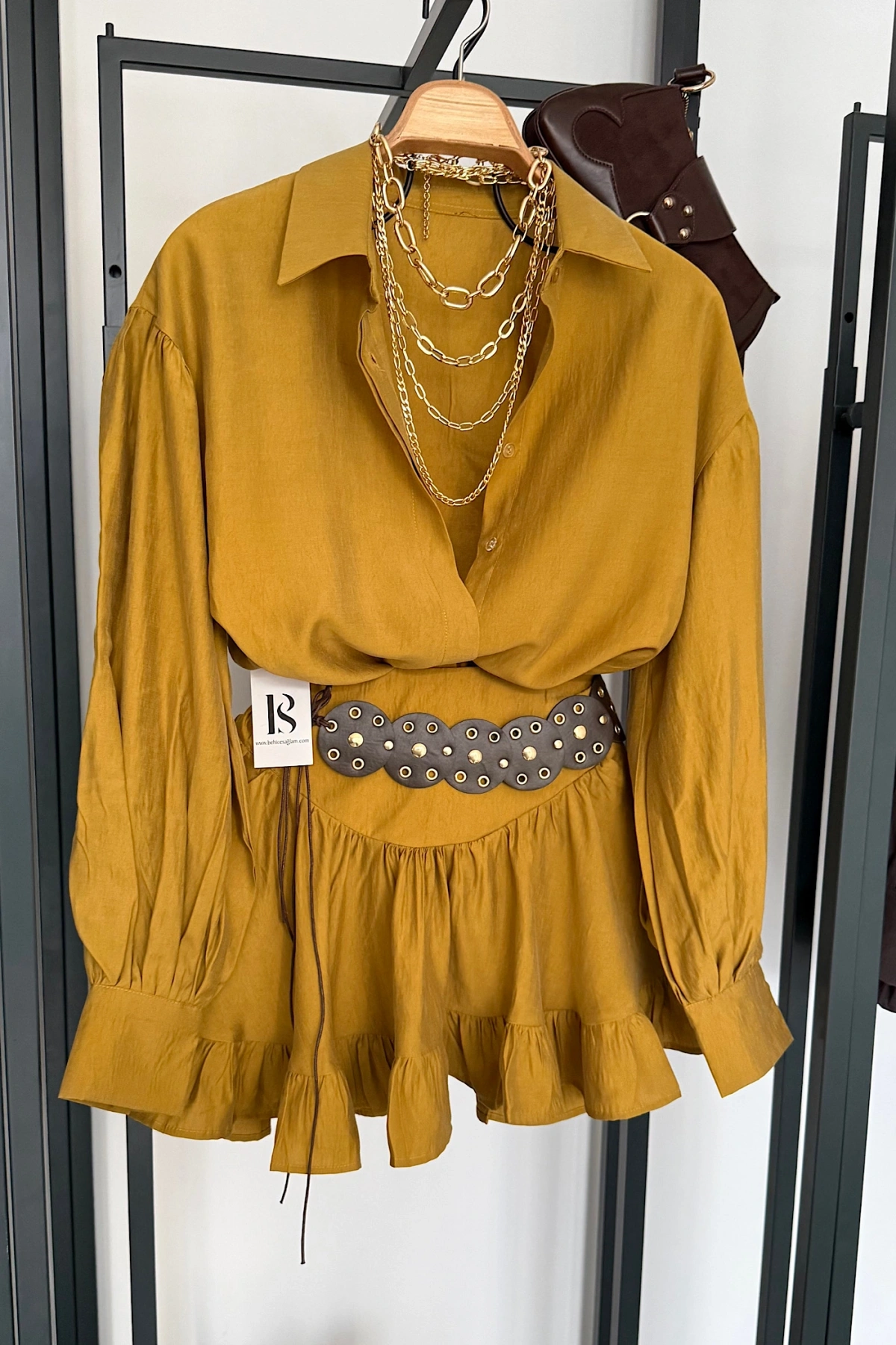 Korse Belli Etekli Takım Hardal