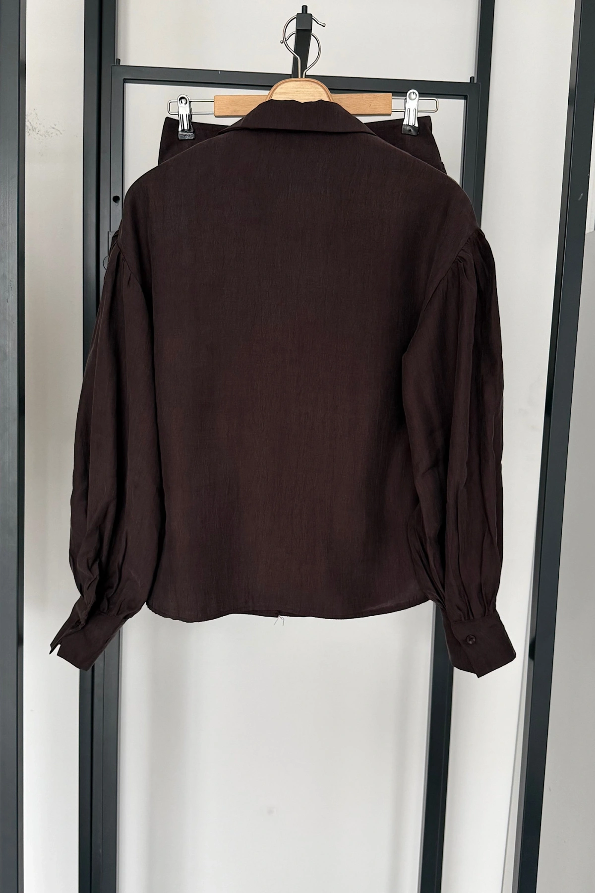 Korse Belli Etekli Takım Kahverengi