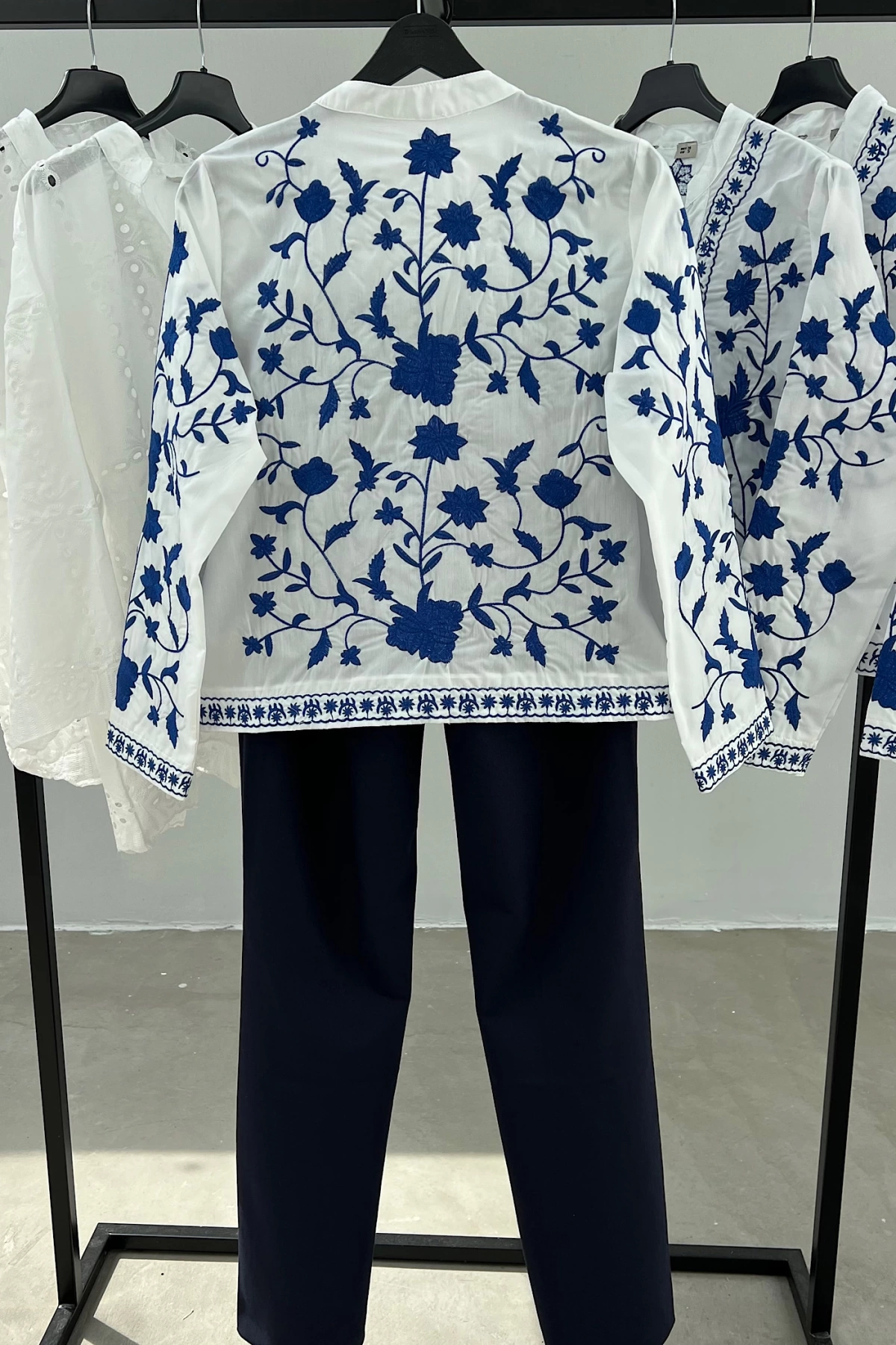 Embroidered Jacket Shirt