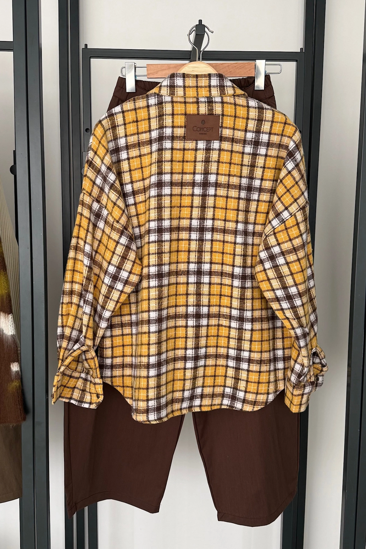 Oduncu Gömlek Sarı