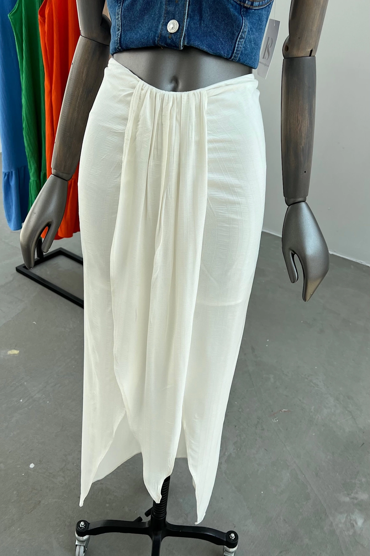 Tie Front Skirt