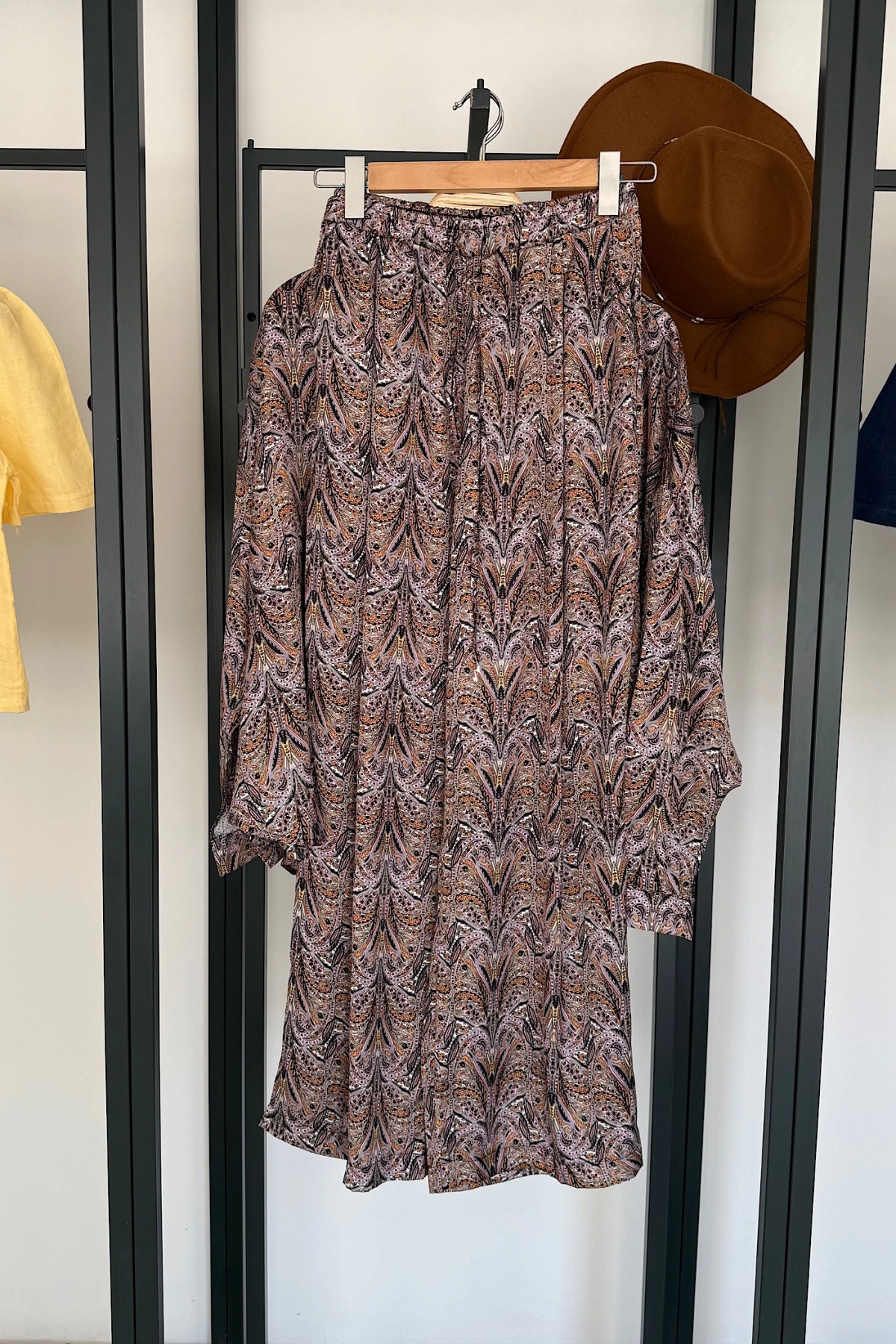 Oversize Saten Takım