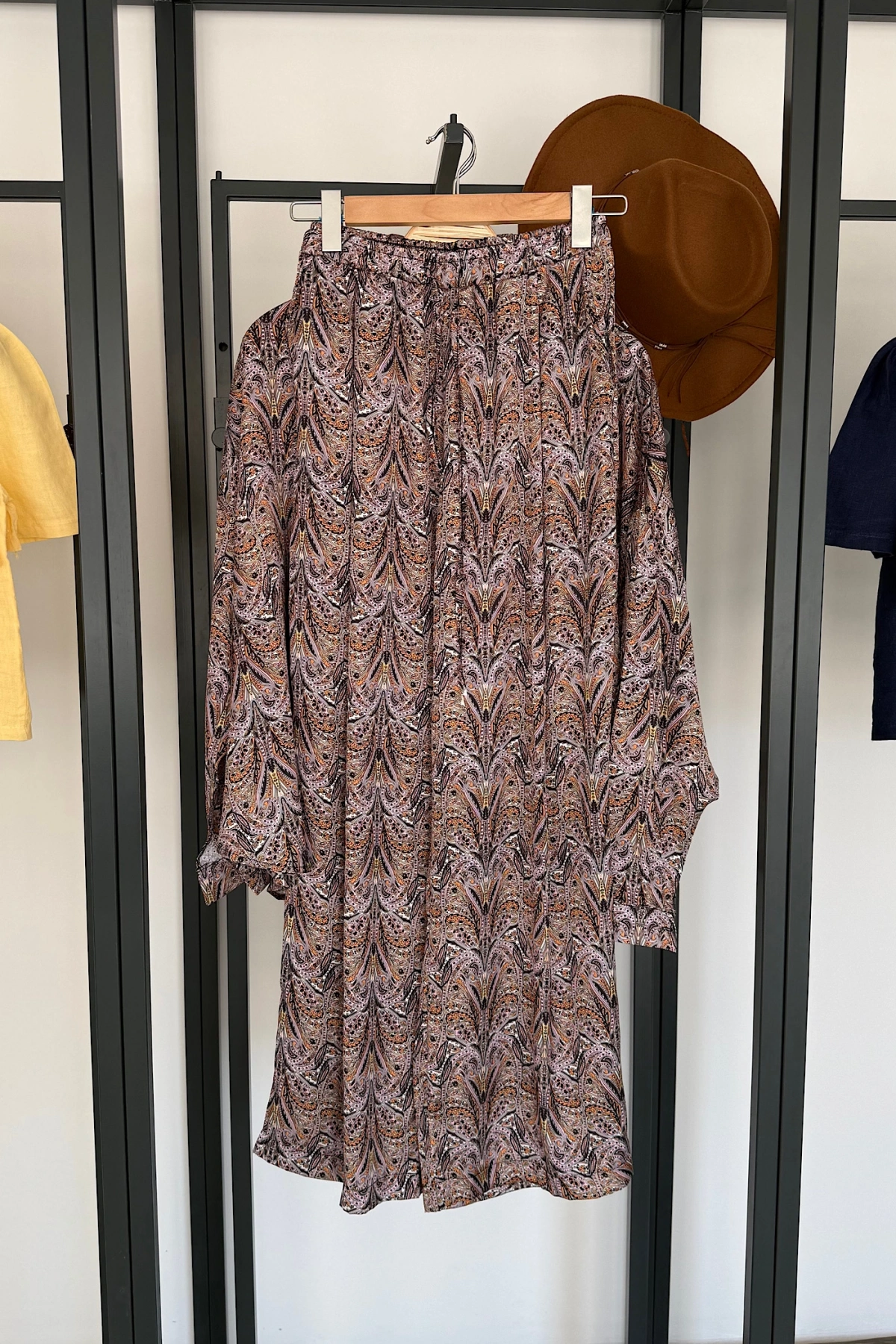Oversize Saten Takım