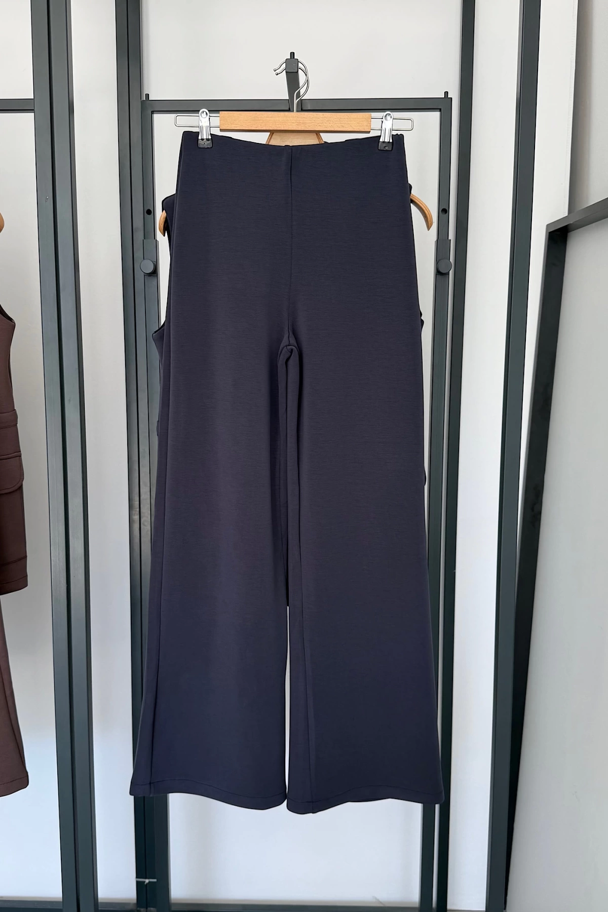 Oysh Çıtçıtlı Yelek Takım Lacivert