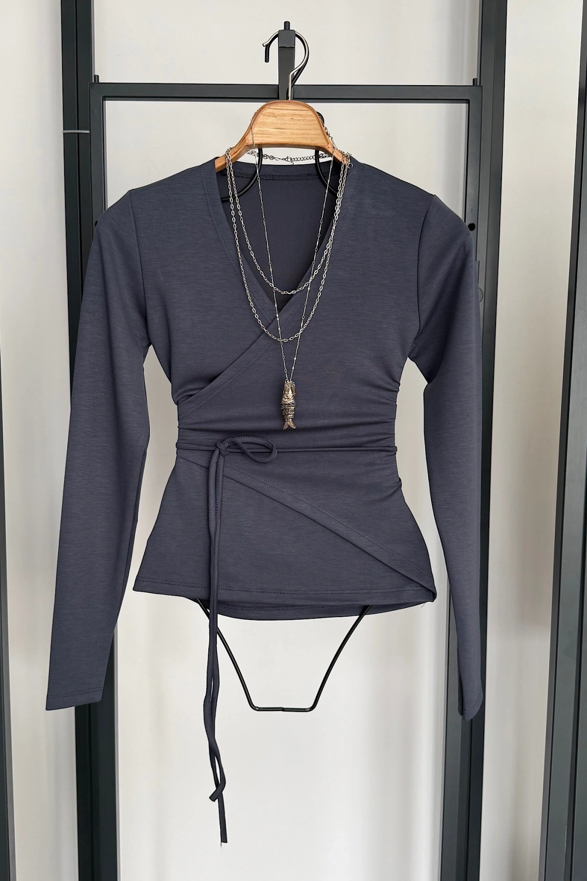 Oysh Kruvaze Takım Antrasit