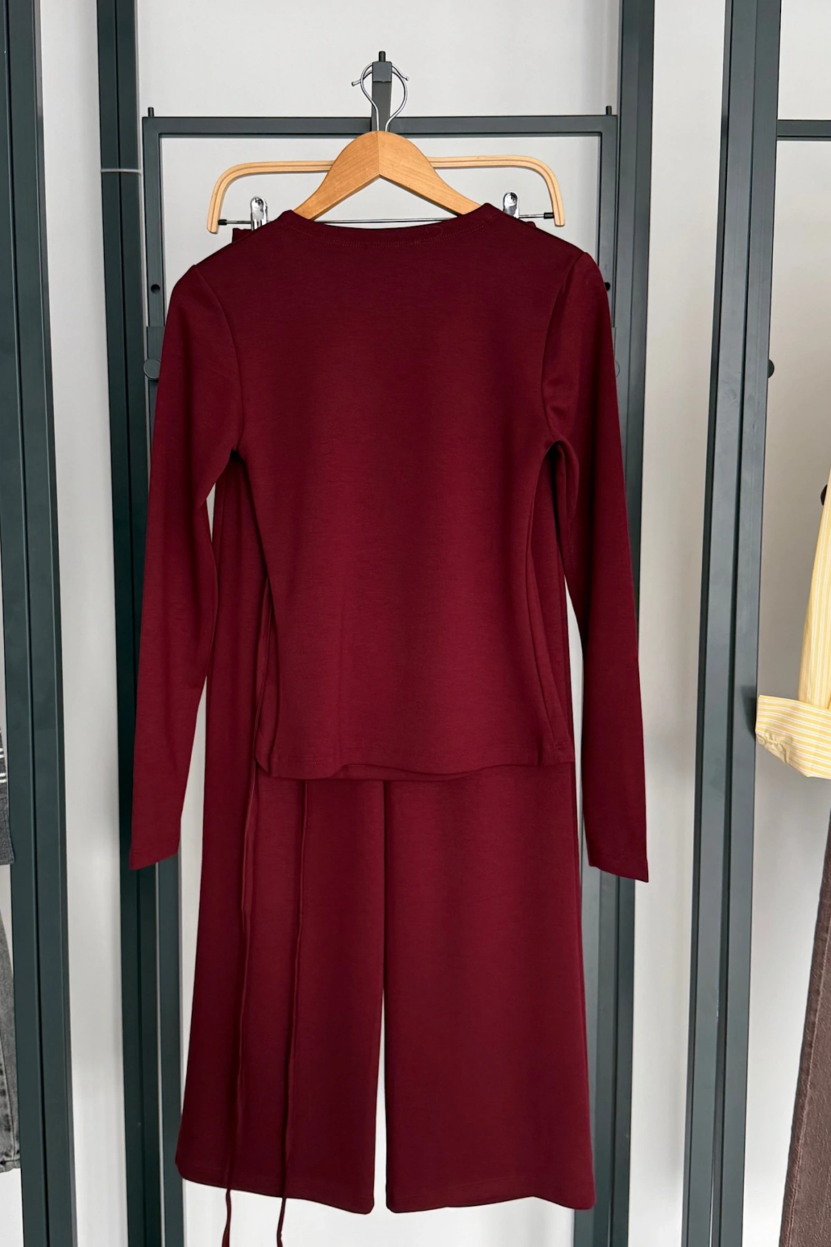 Oysh Kruvaze Takım Bordo