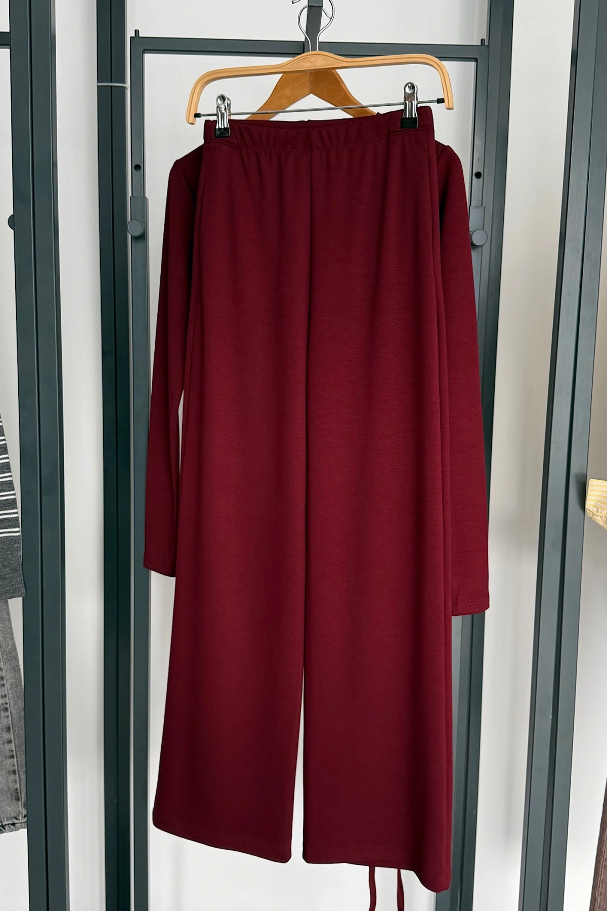 Oysh Kruvaze Takım Bordo