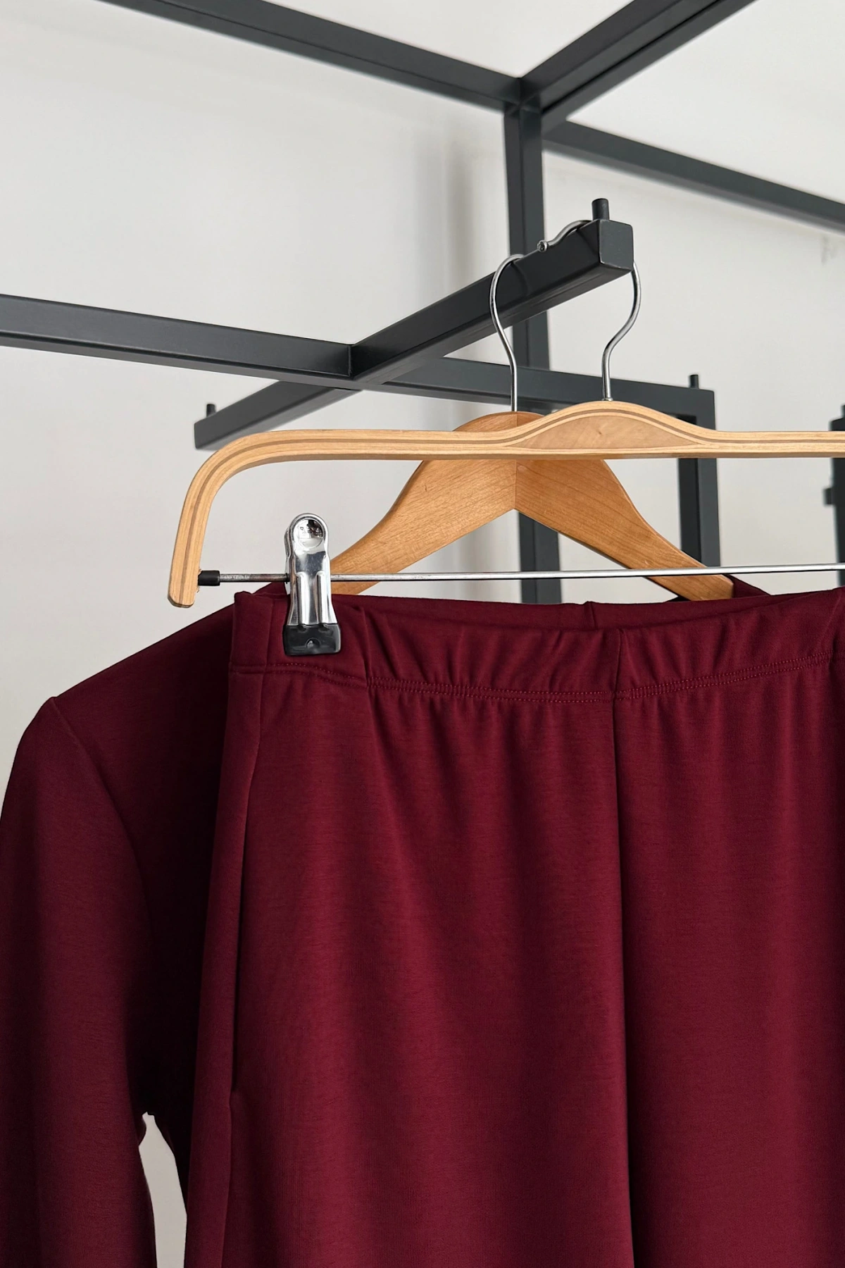 Oysh Kruvaze Takım Bordo